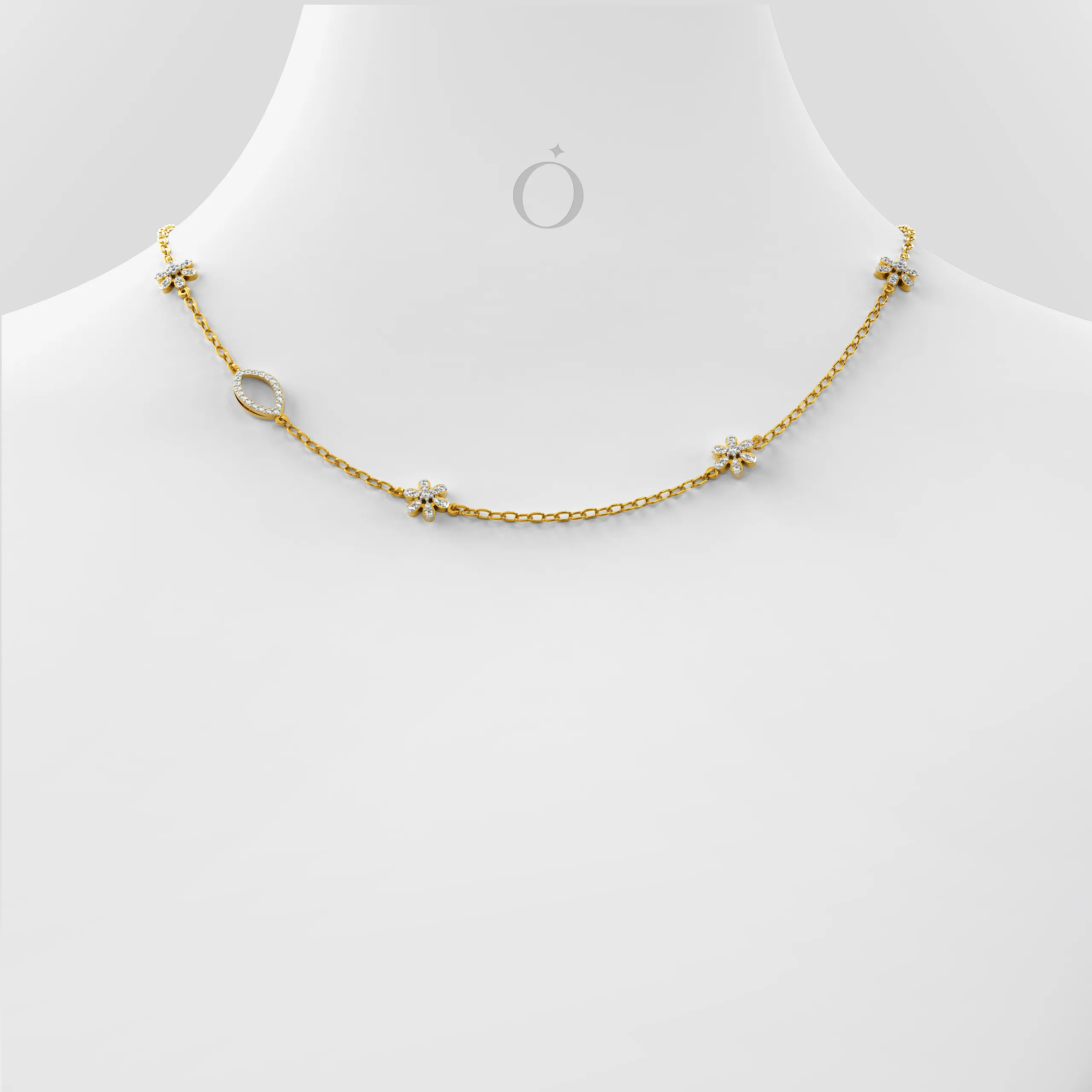 Florelle Diamond Necklace