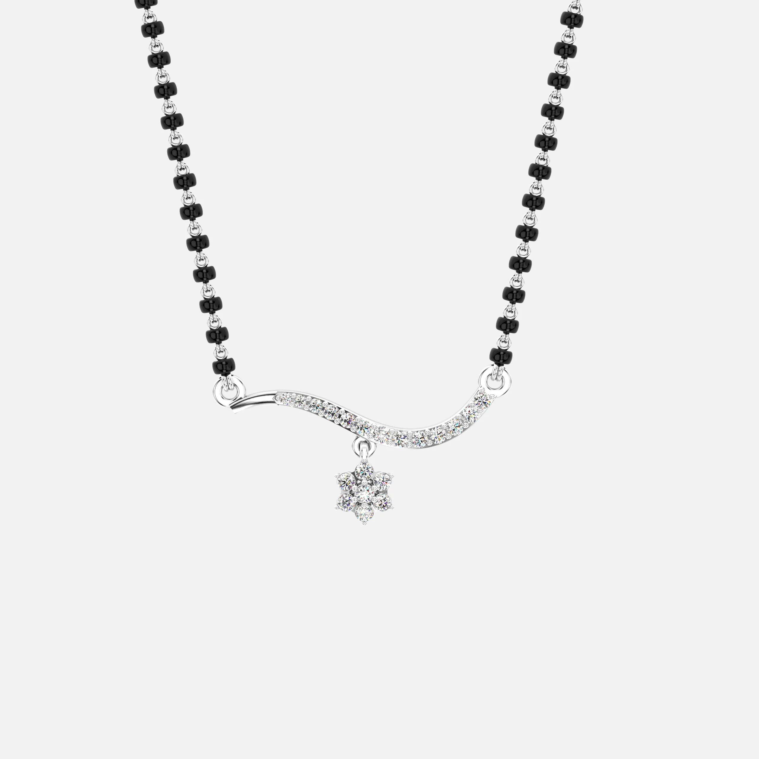 Floral Wave Mangalsutra