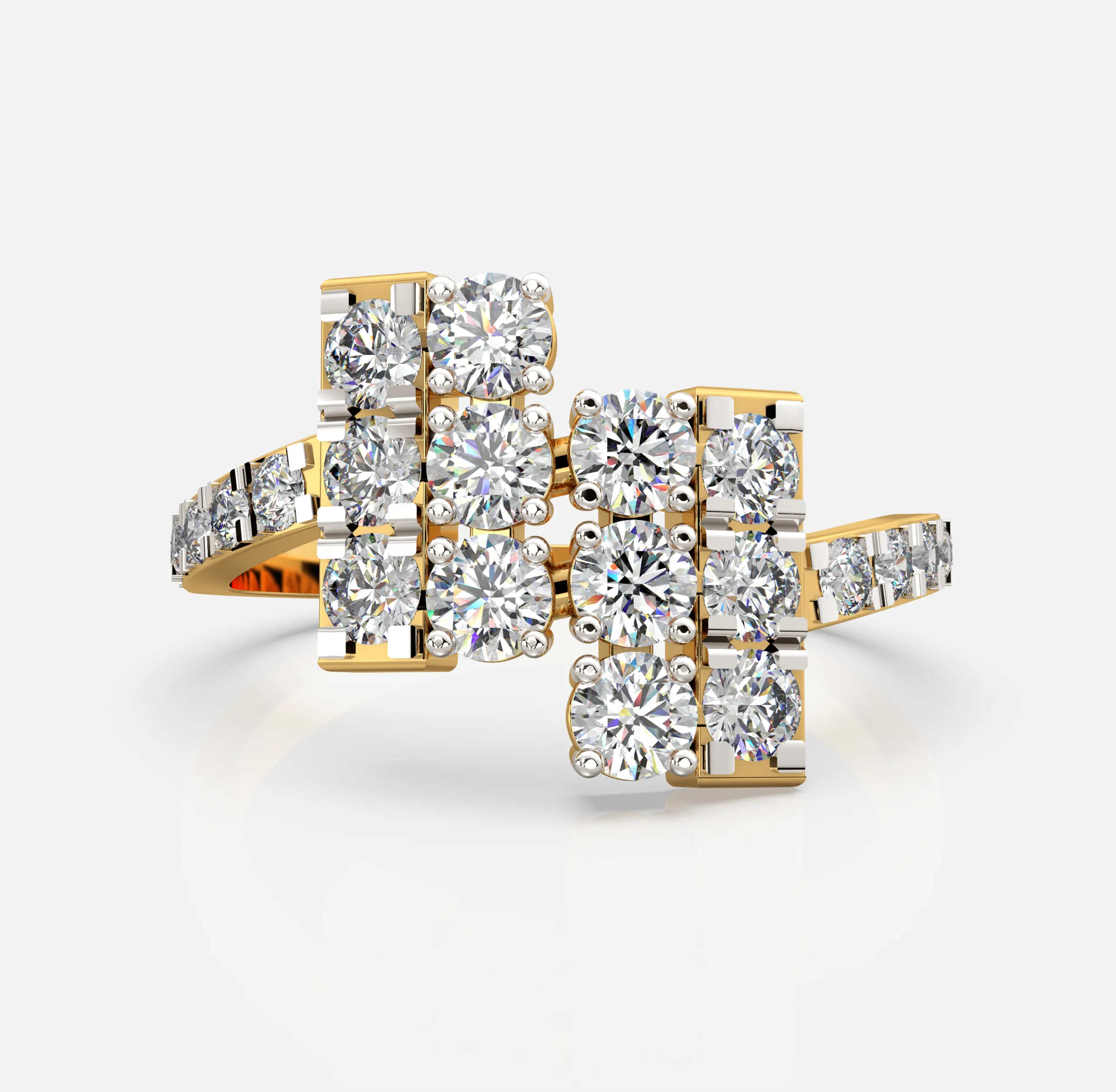 Twin Bloom Ring