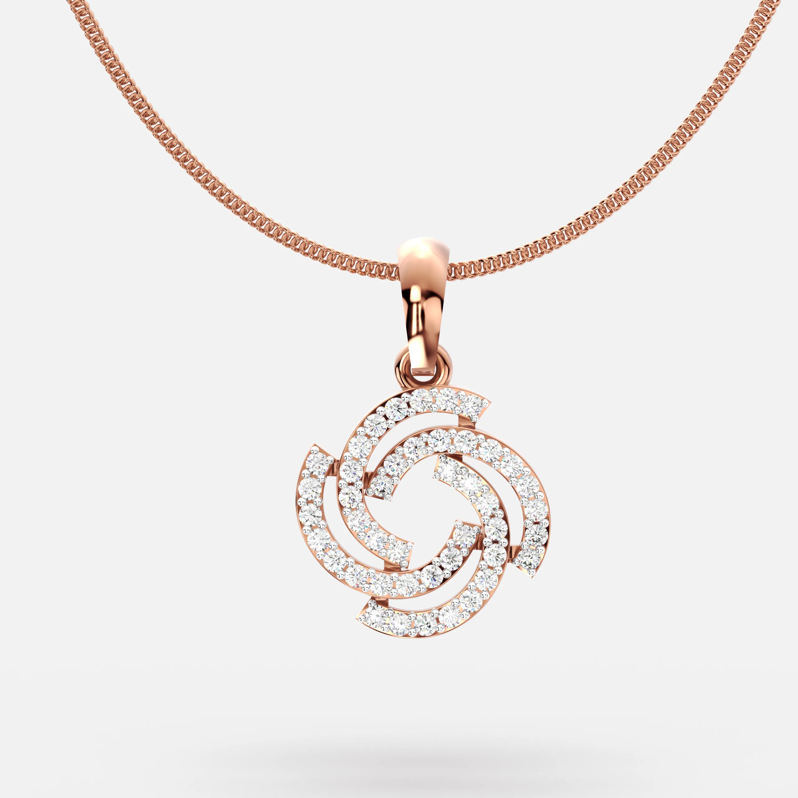 Radiant Swirl Pendant