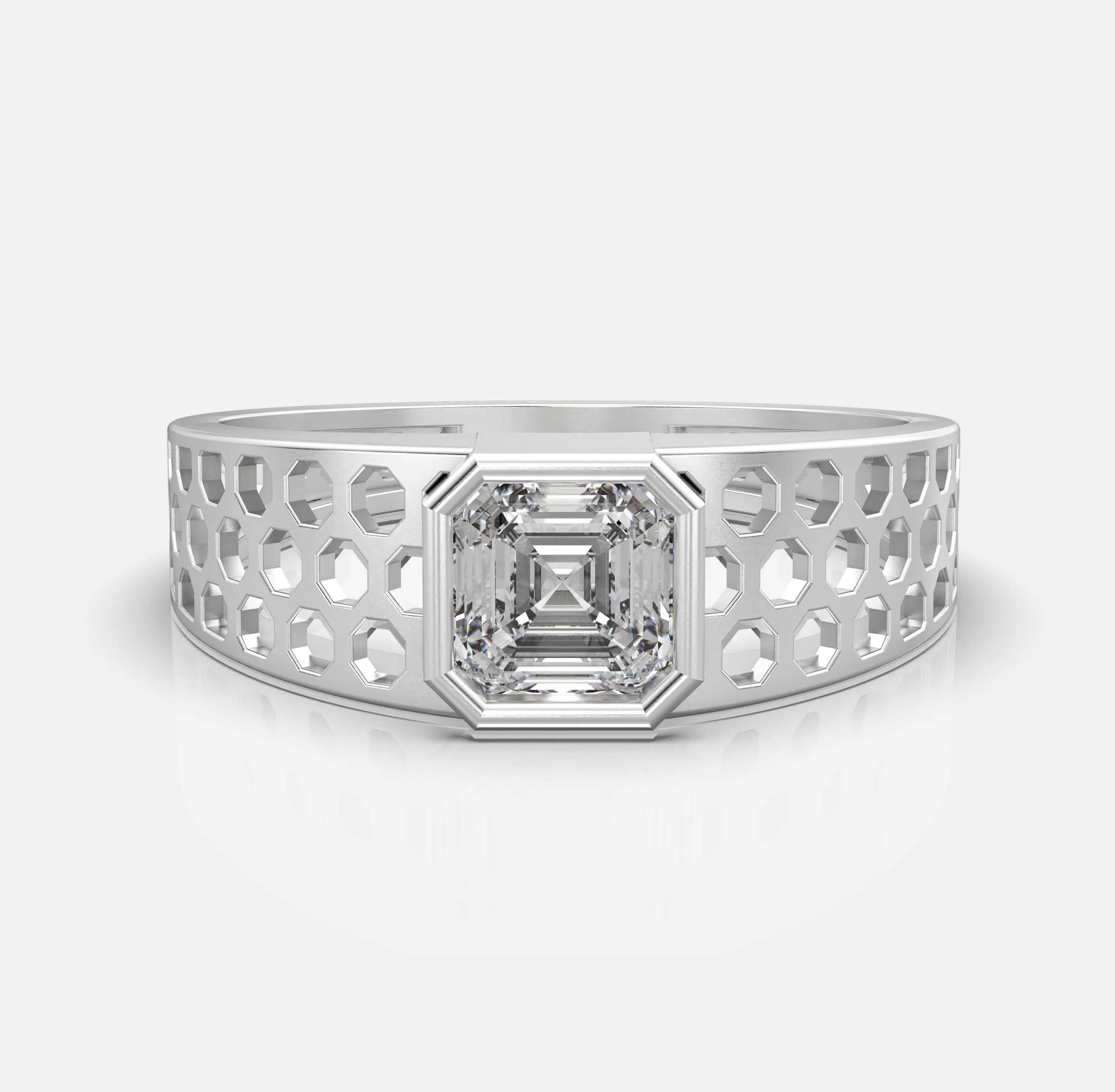 Royal Hive Diamond Ring