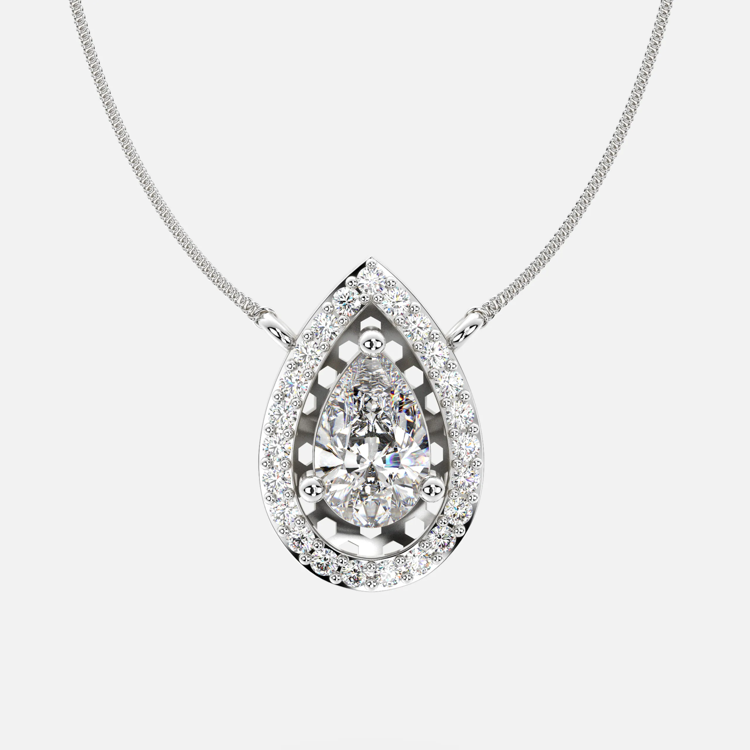 Dew Kiss Diamond Pendant