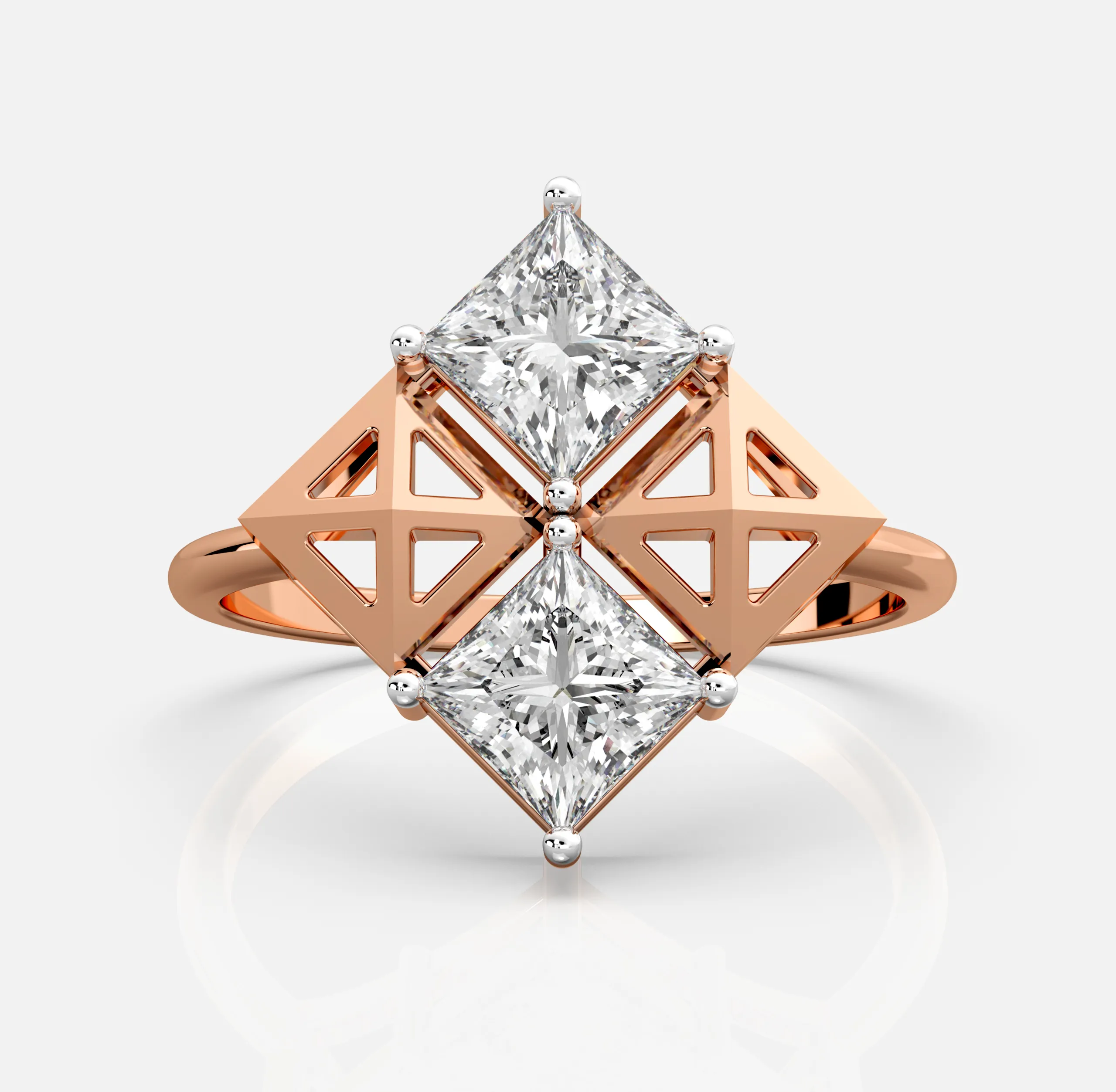 Celestia Frame Diamond Ring