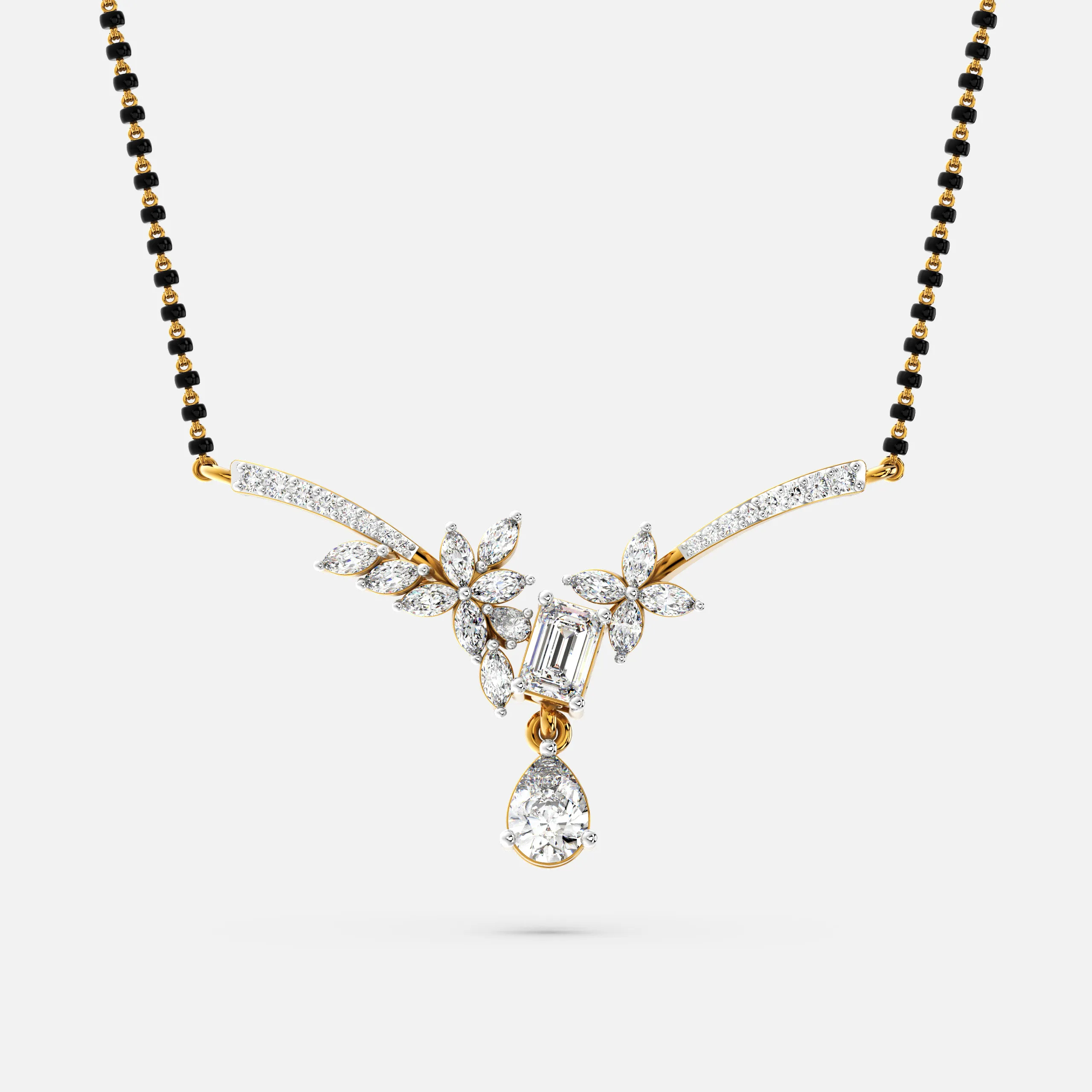 Blossom Leaf Mangalsutra