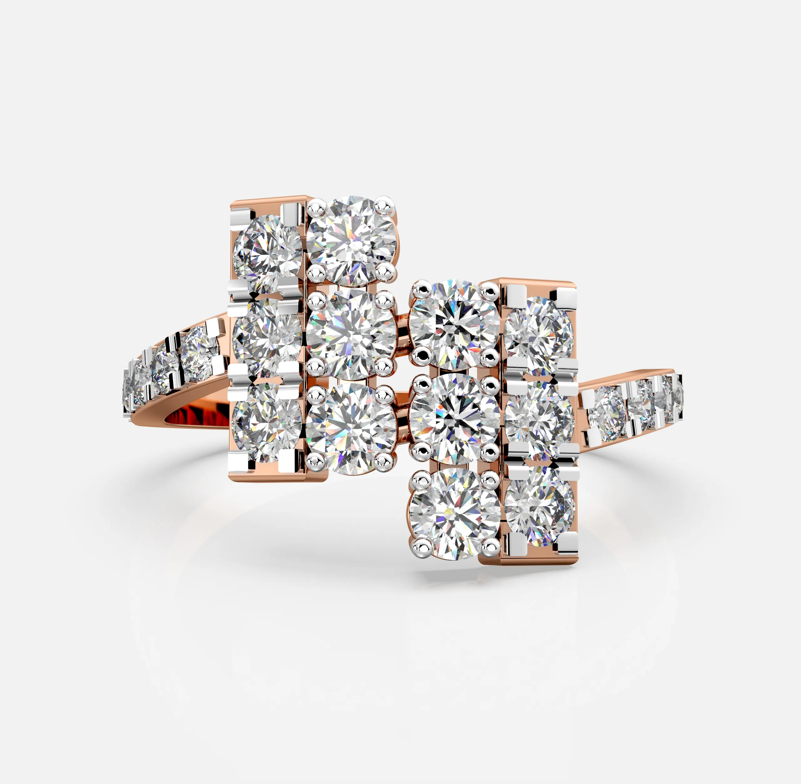 Twin Bloom Ring