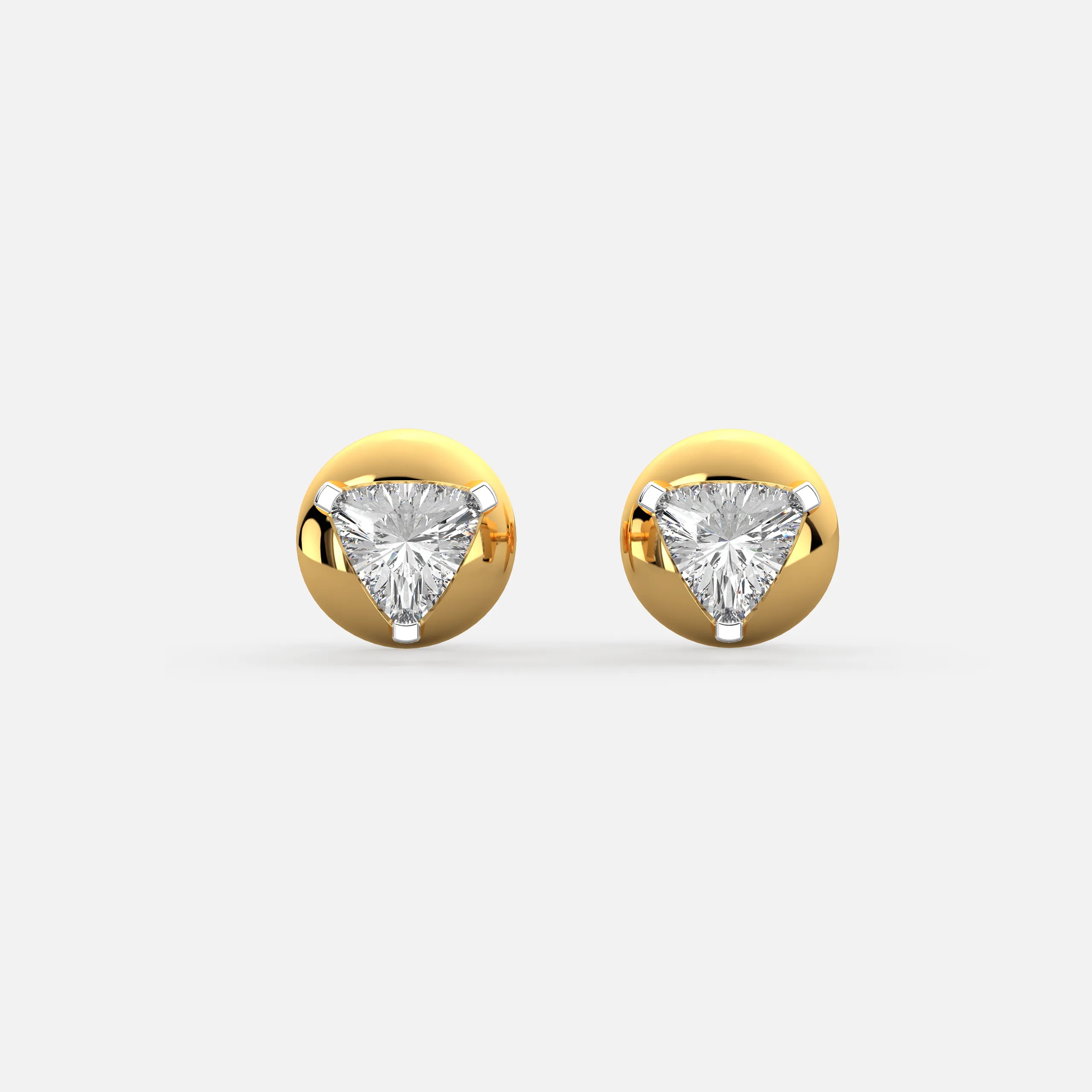 Luxe Trillion Earrings