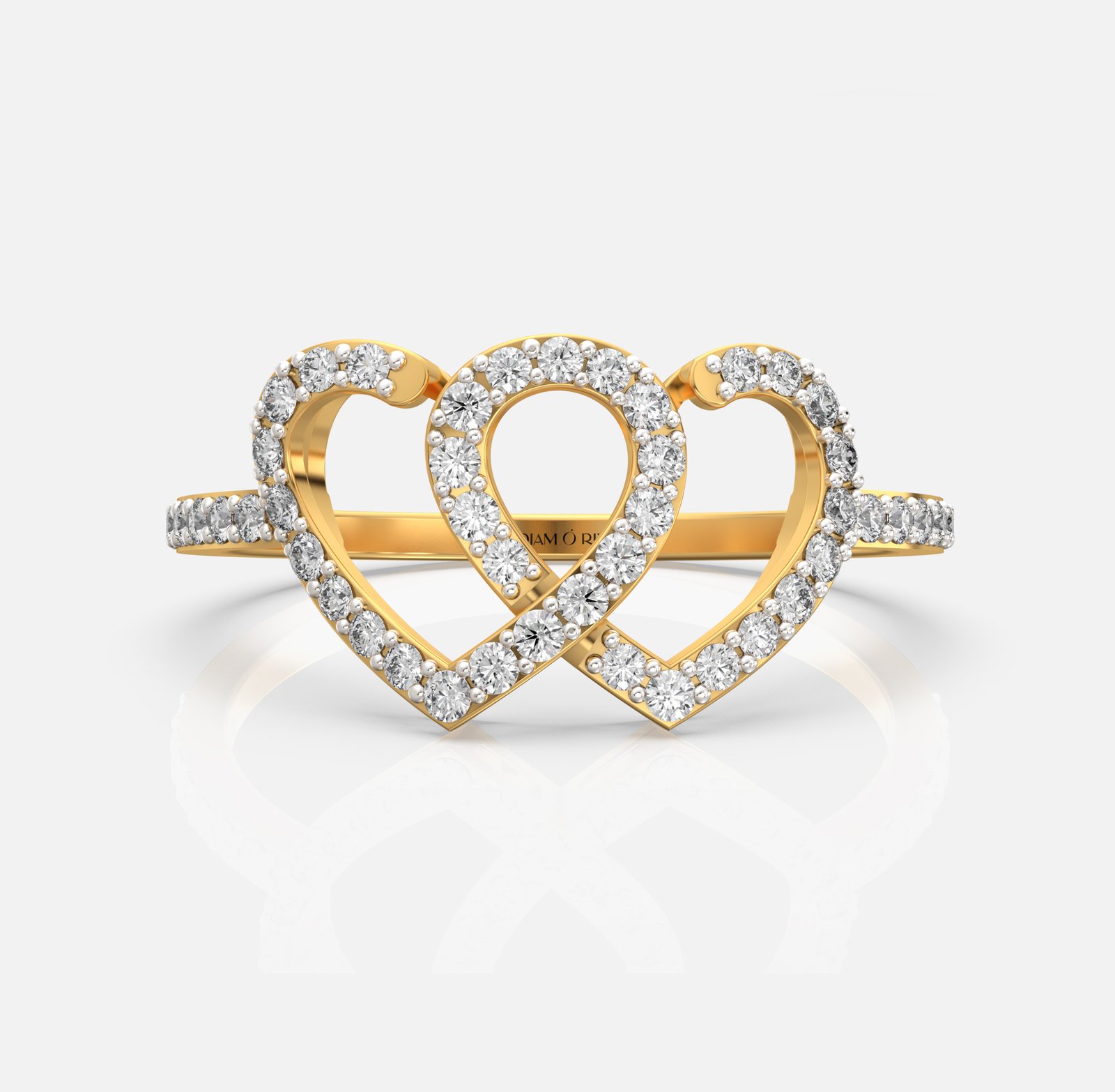 Soulmate Heart Diamond Ring