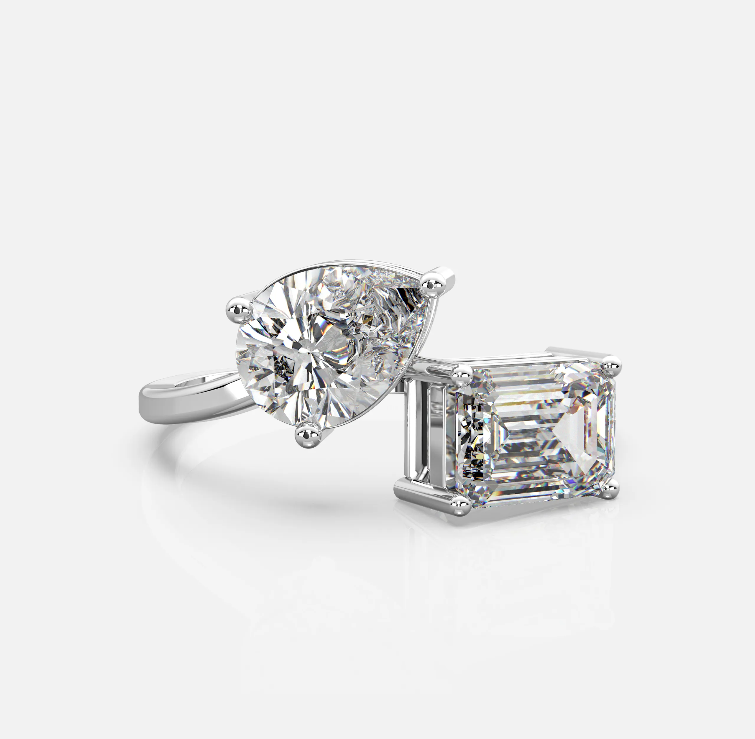 Split Halo Ring