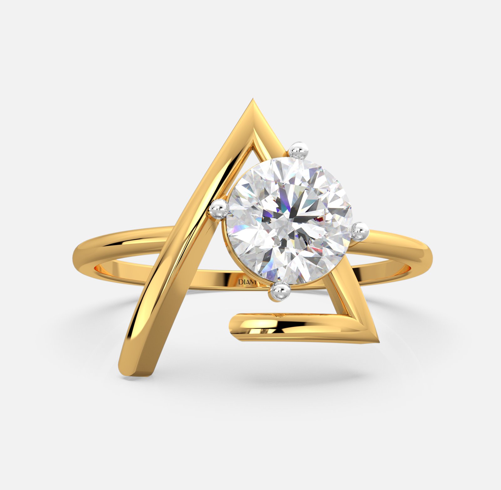 Triad Flair Diamond Ring