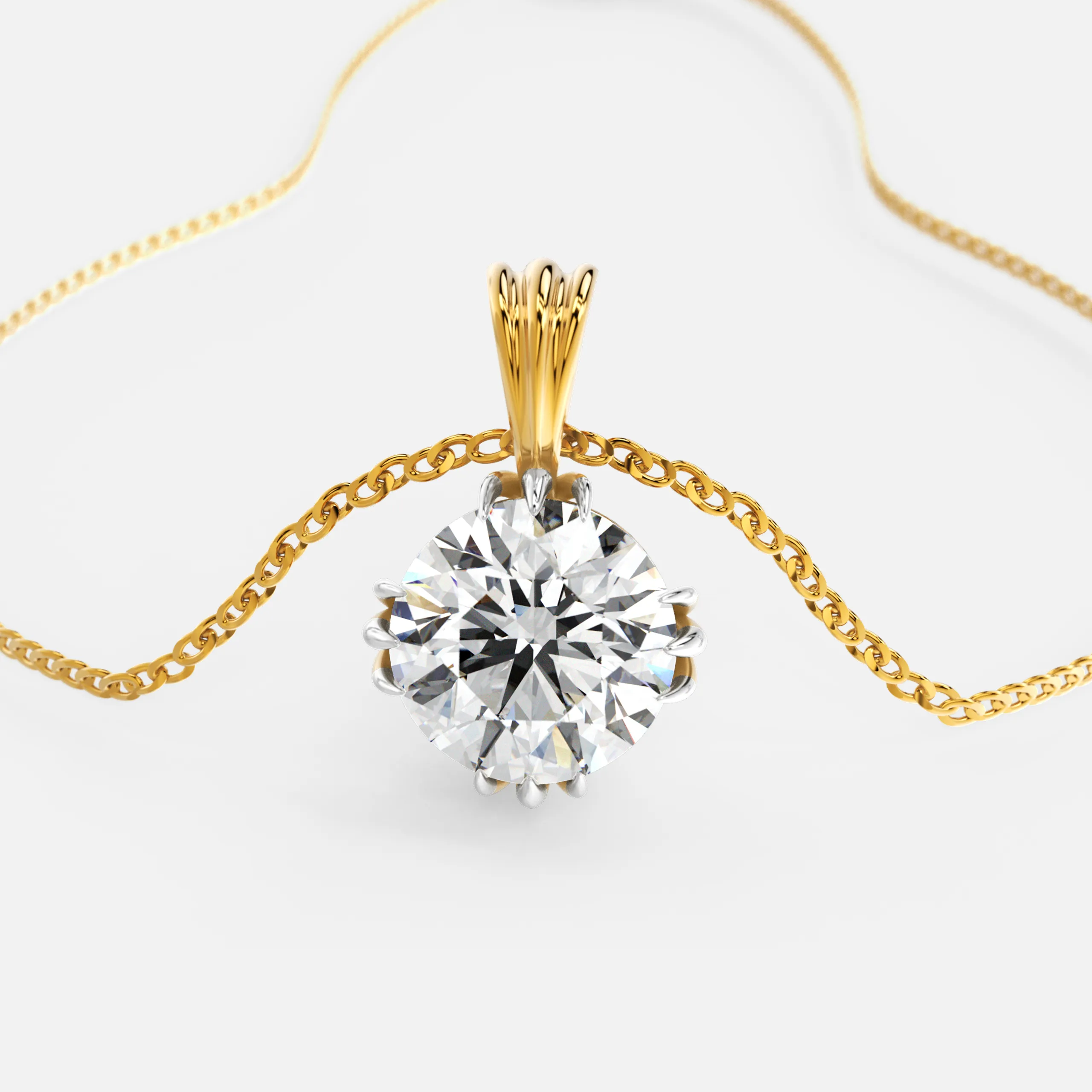 Royal Bloom Diamond Pendant