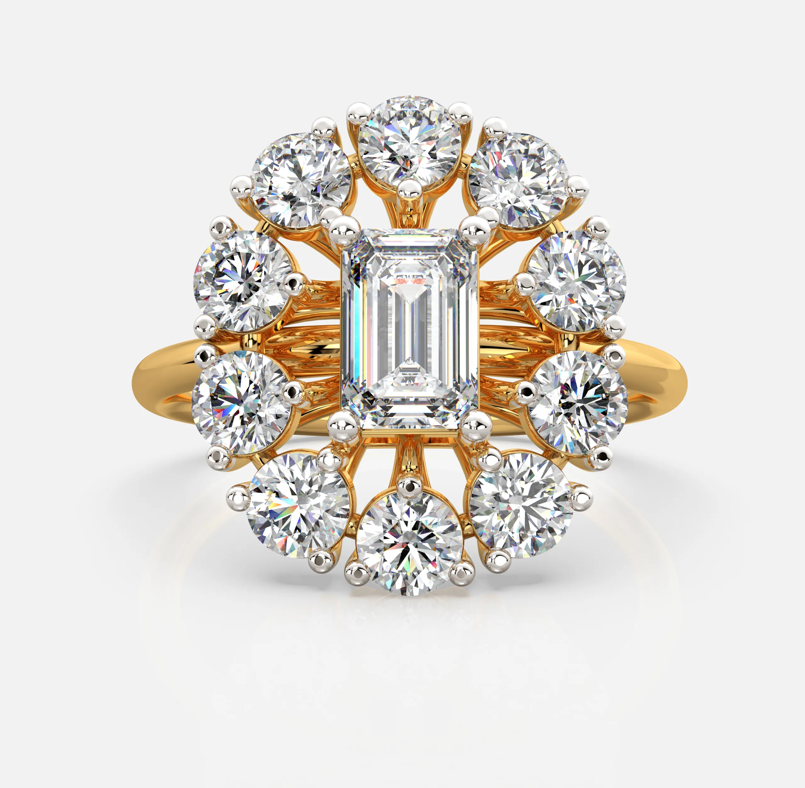 Eterna Bloom Diamond Ring