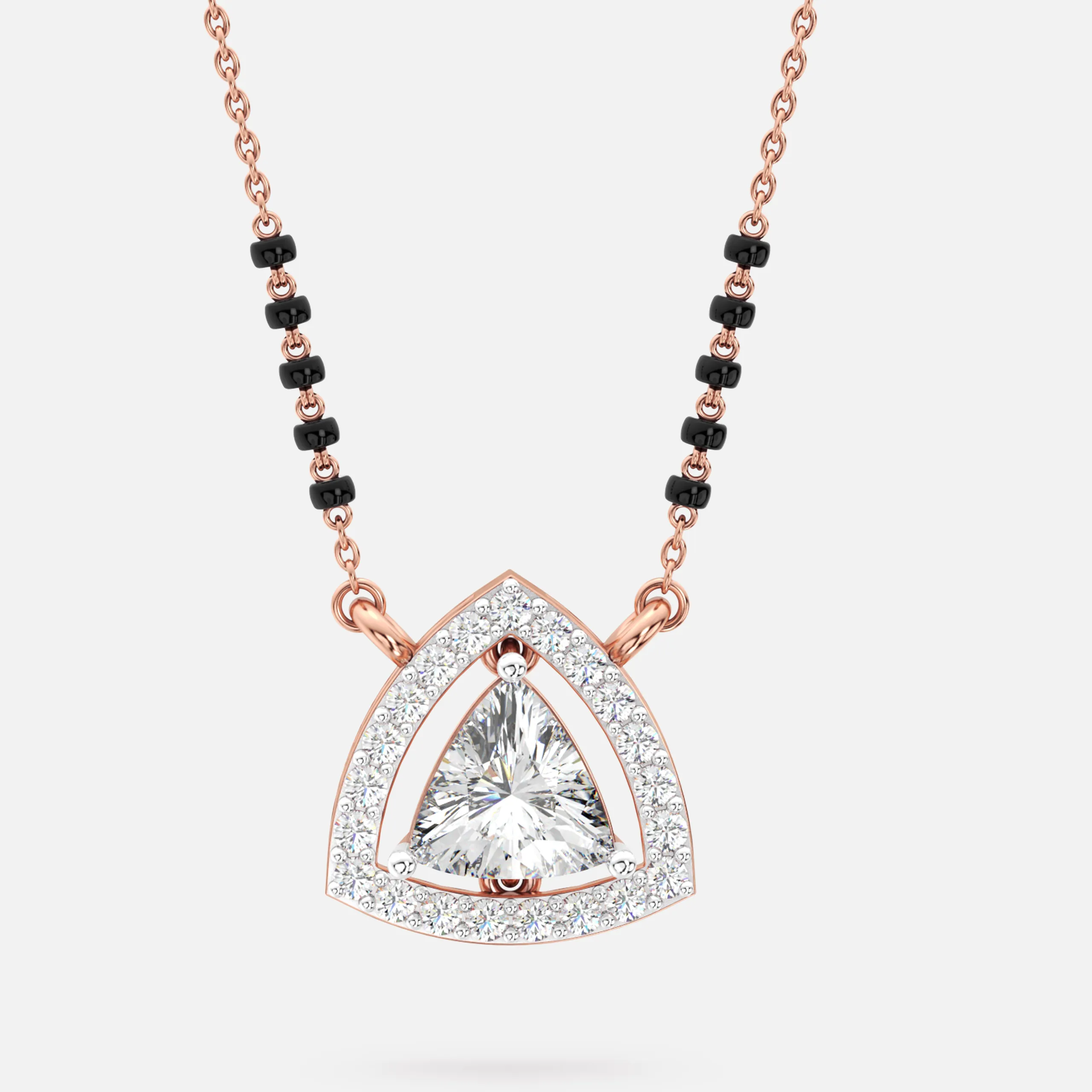 Trinity Diamond Mangalsutra