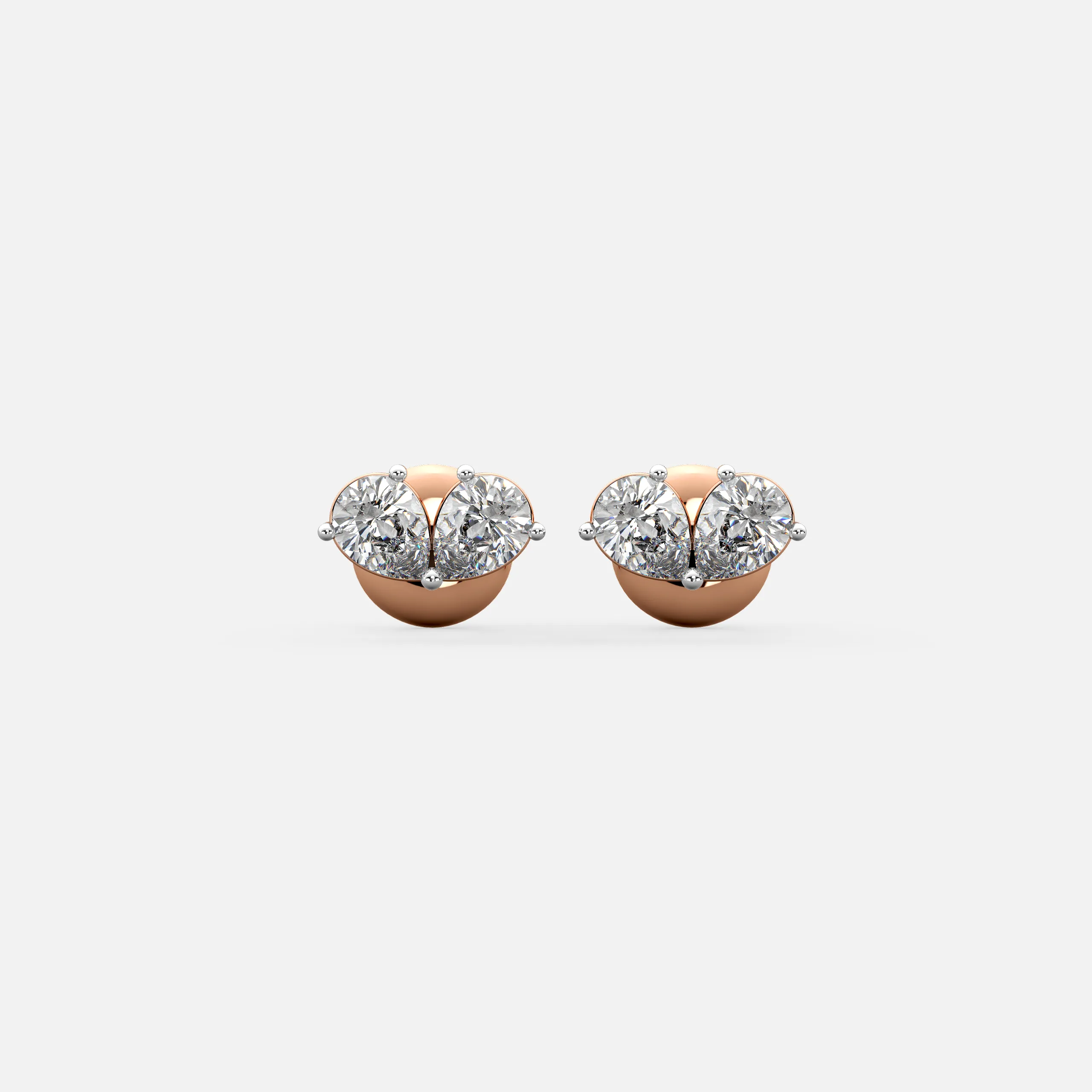 Twin Glow Diamond Studs
