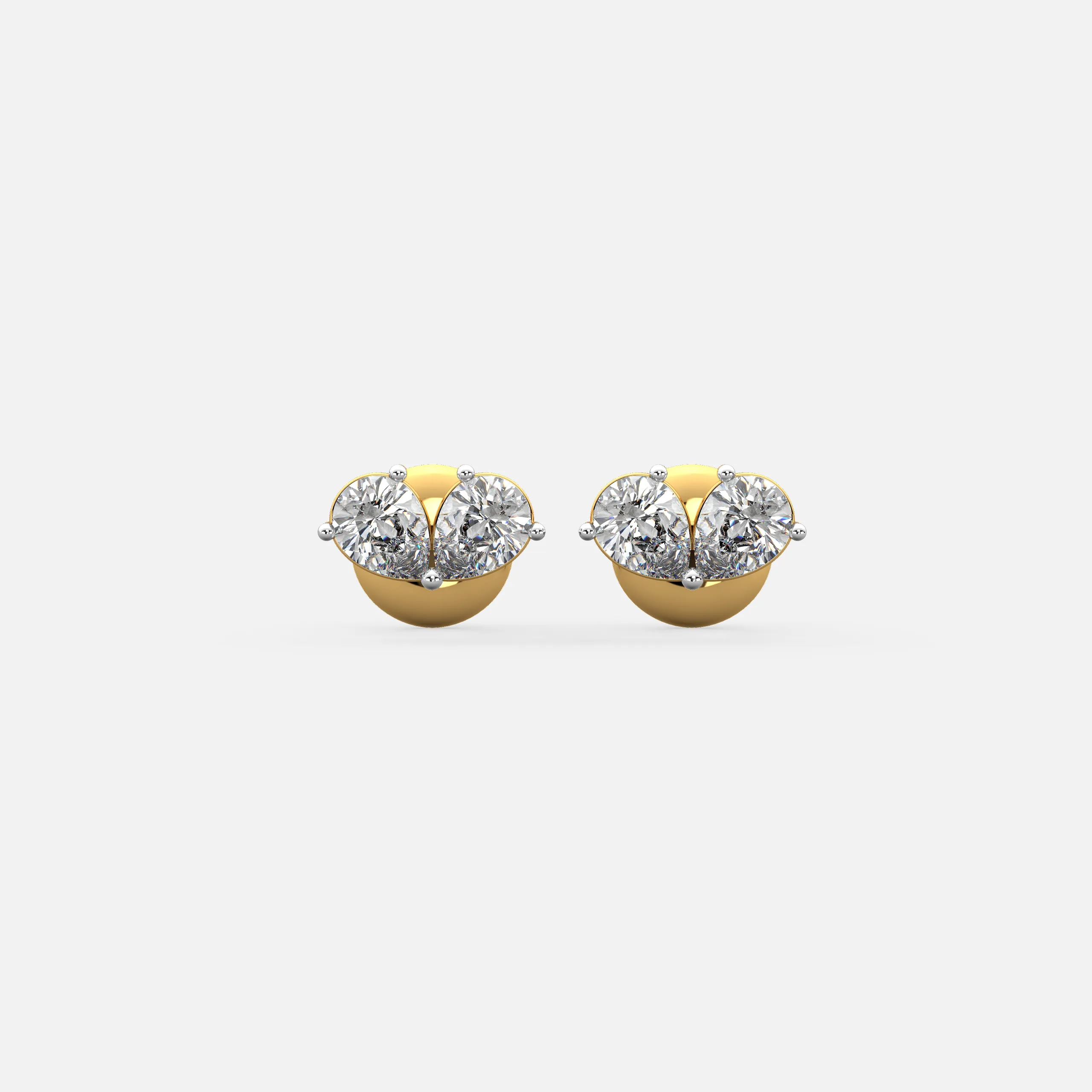 Twin Glow Diamond Studs