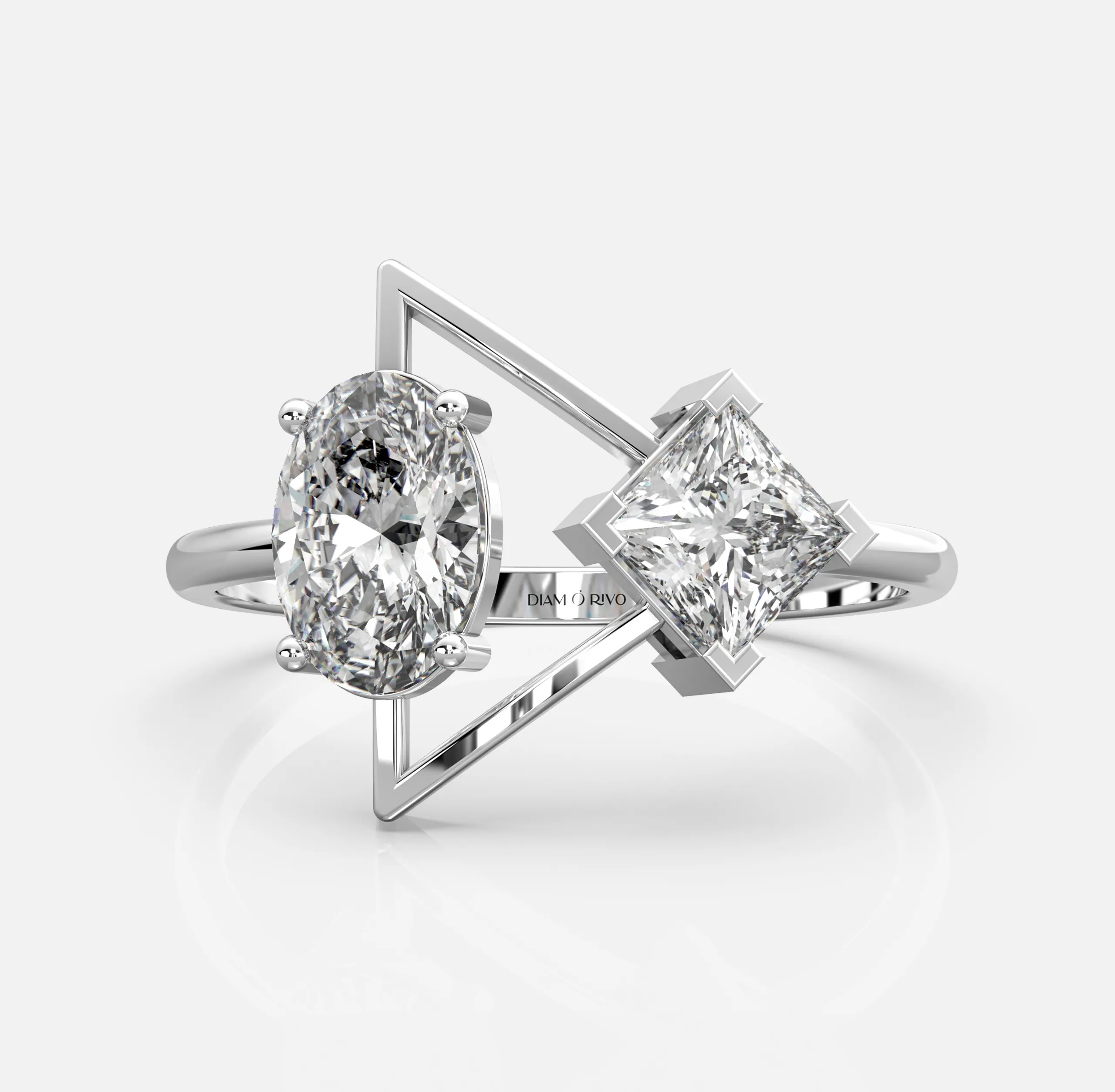 Aurora Duo Diamond Ring