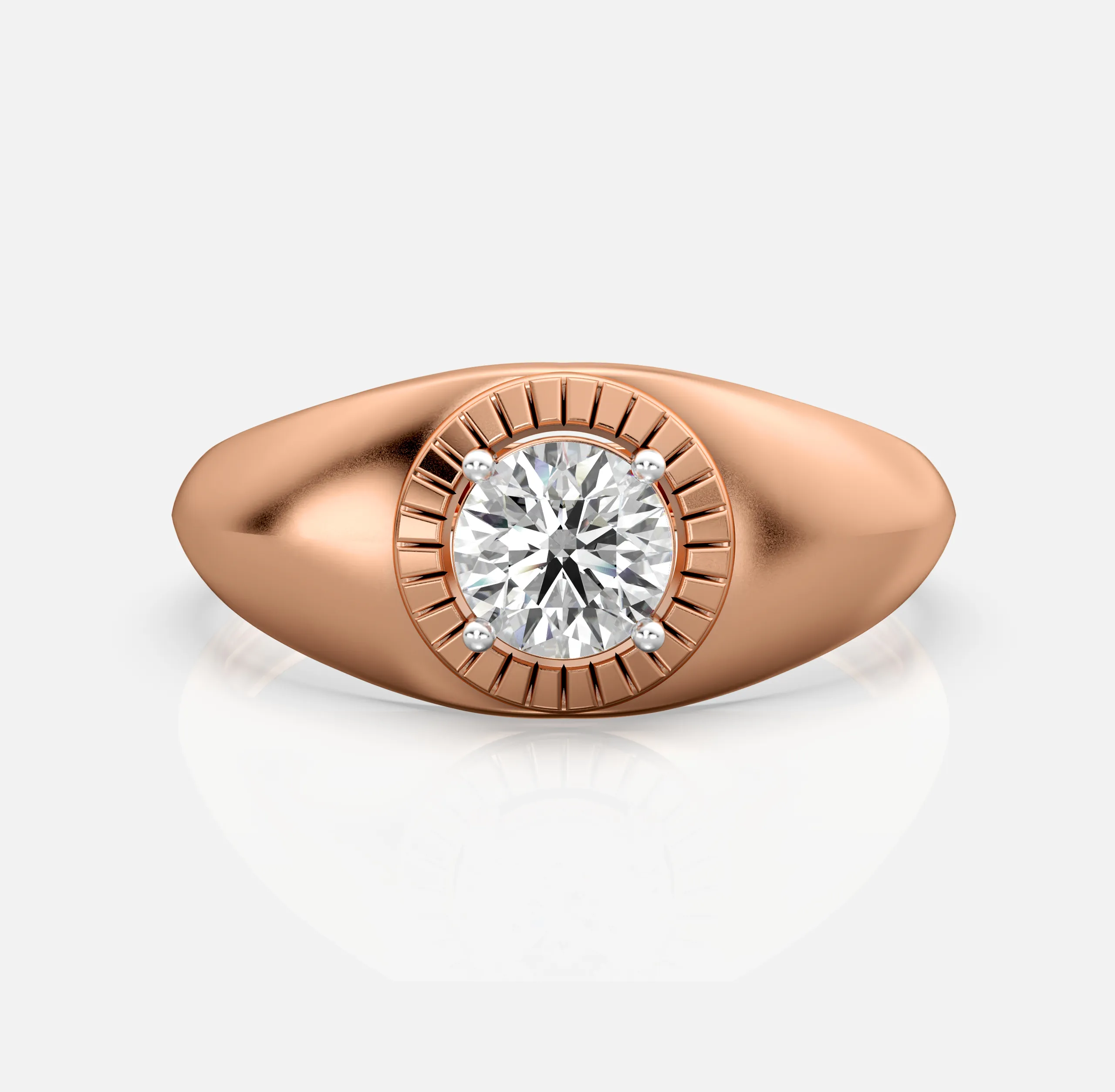 Solaris Radiant Diamond Men's Ring