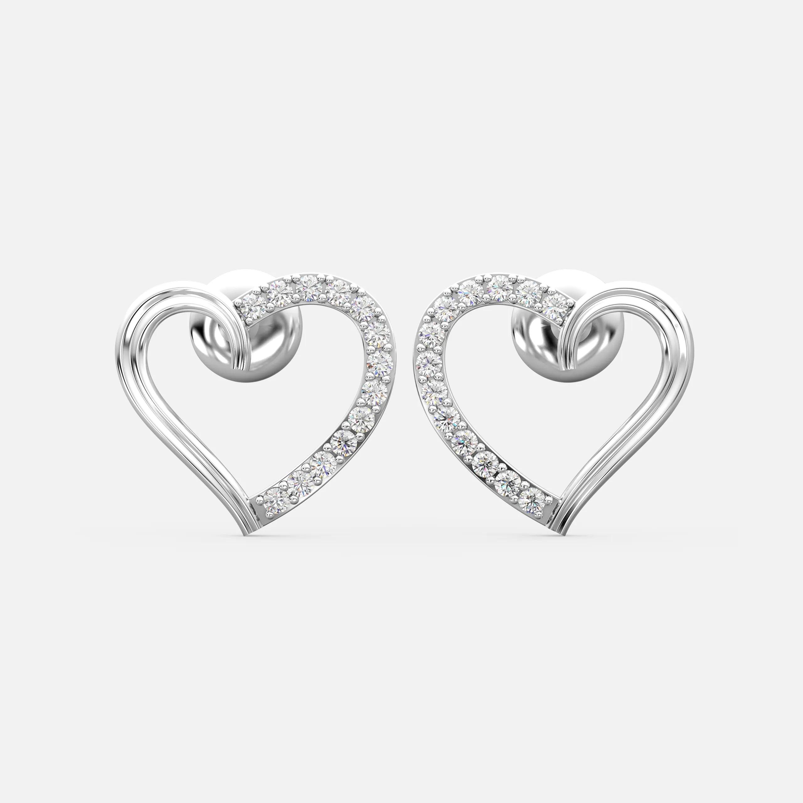 Radiant Heart Earrings