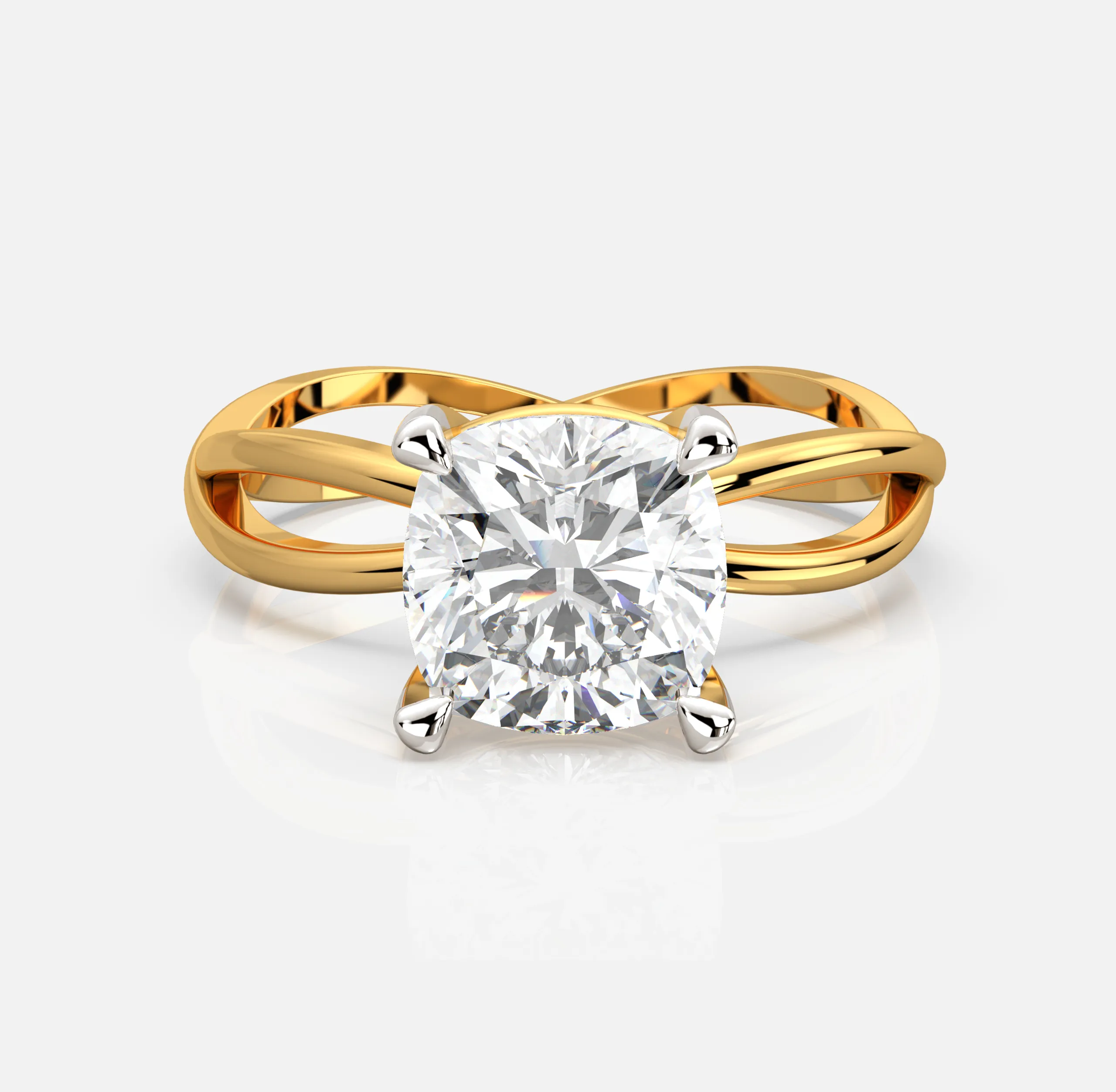 Eterna Cushion Ring