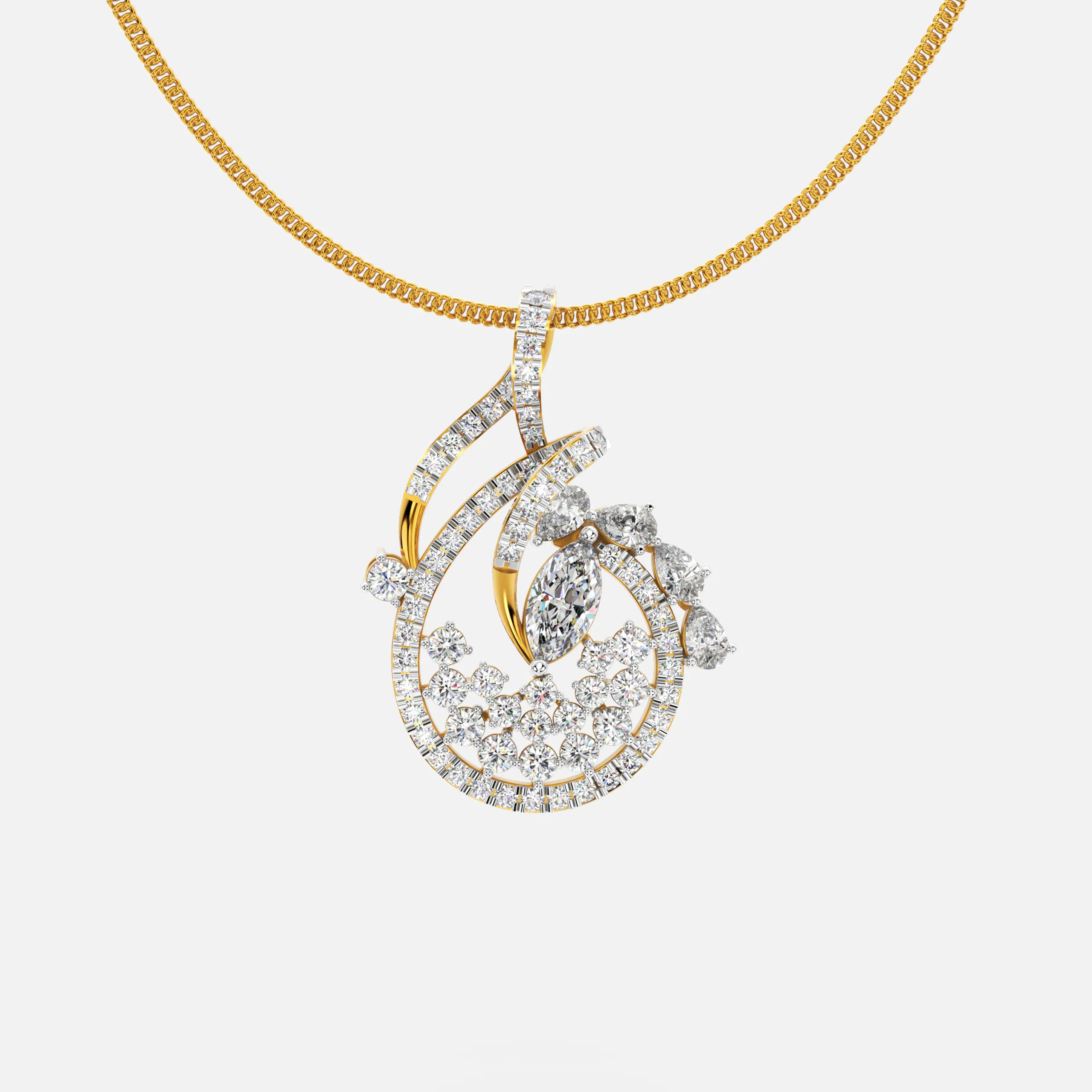 Celeste Whirl Pendant