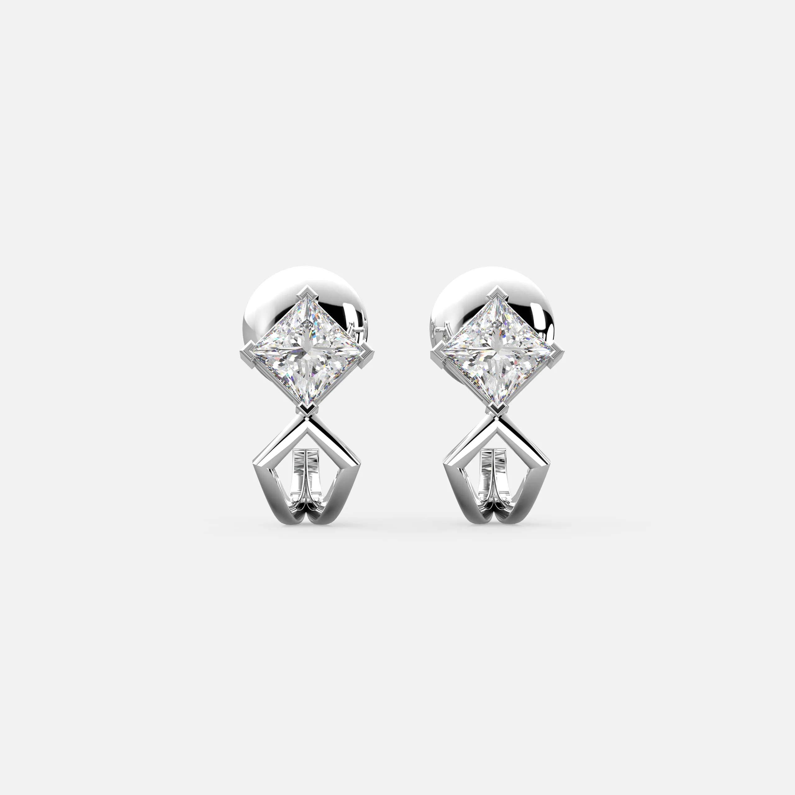 Crown Spark Diamond Studs