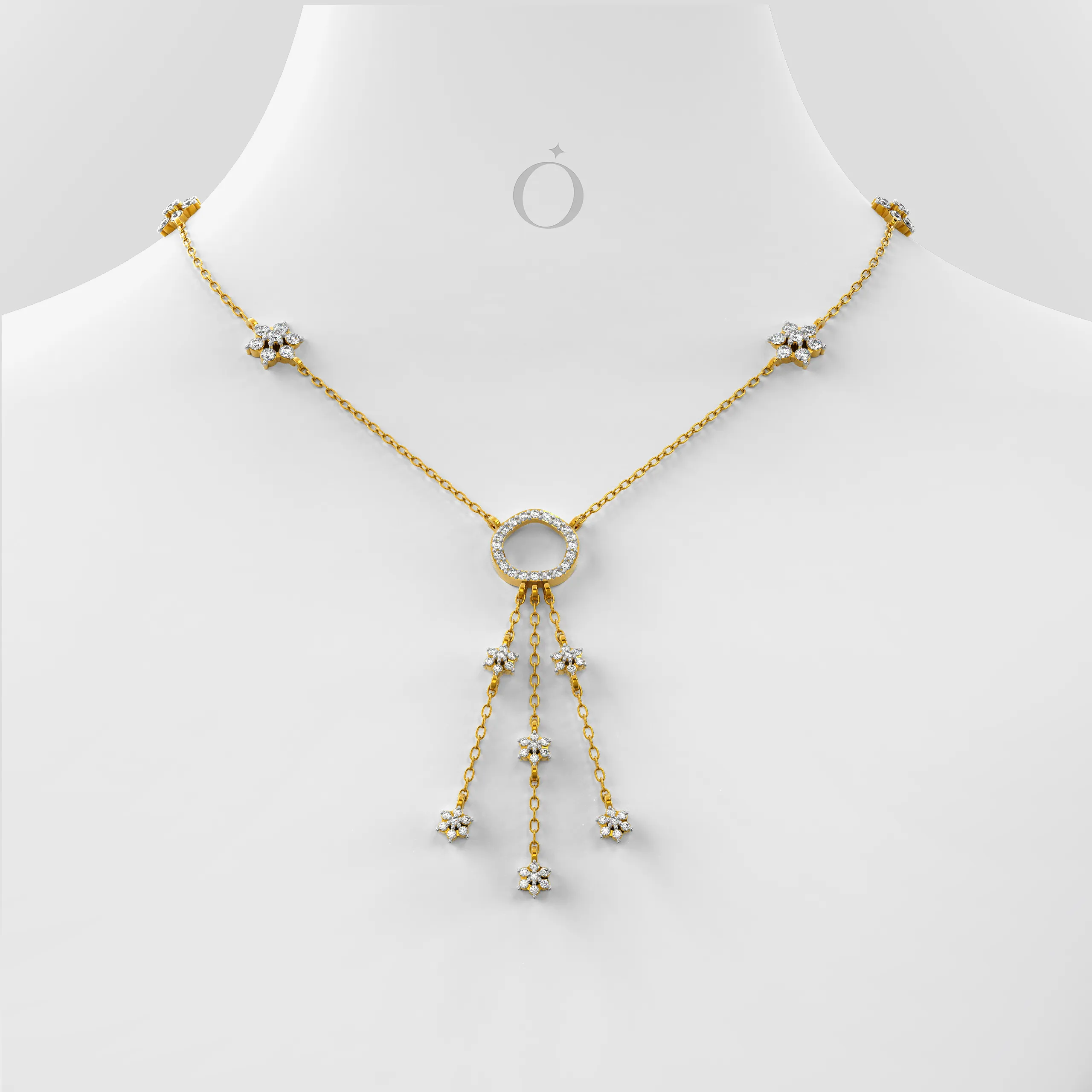 Celestique Drop Necklace