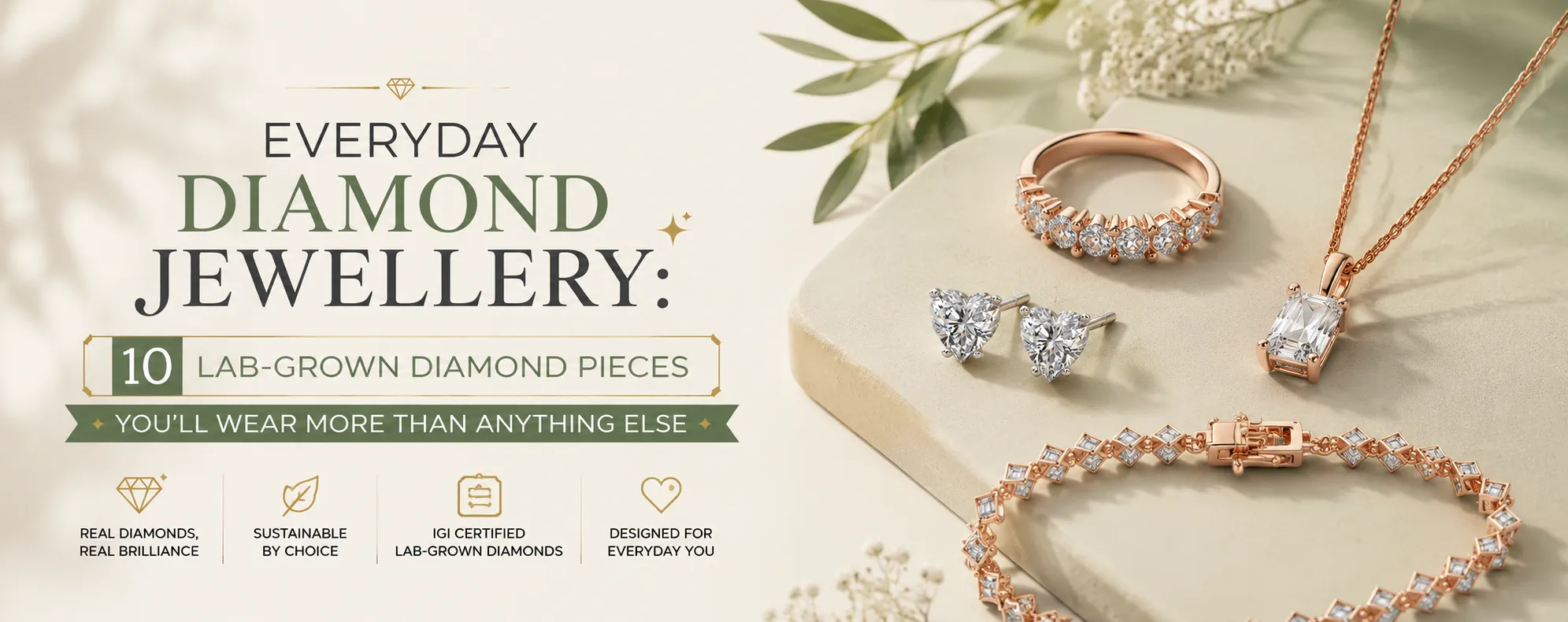 EVERYDAY DIAMOND JEWELLERY: 10 LAB-GROWN DIAMOND PIECES YOU'LL WEAR MORE THAN ANYTHING ELSE