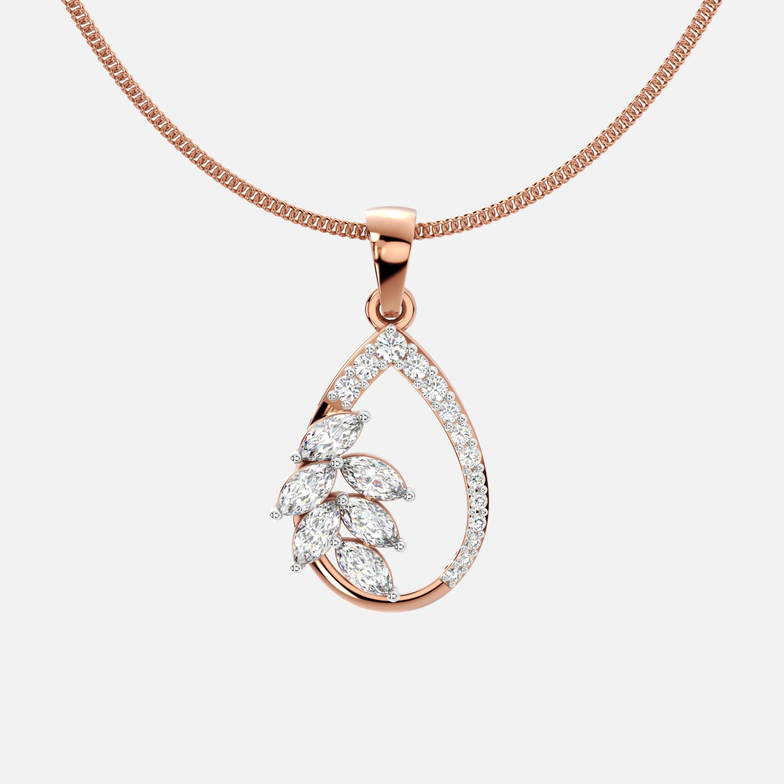 Aurora Teardrop Pendant