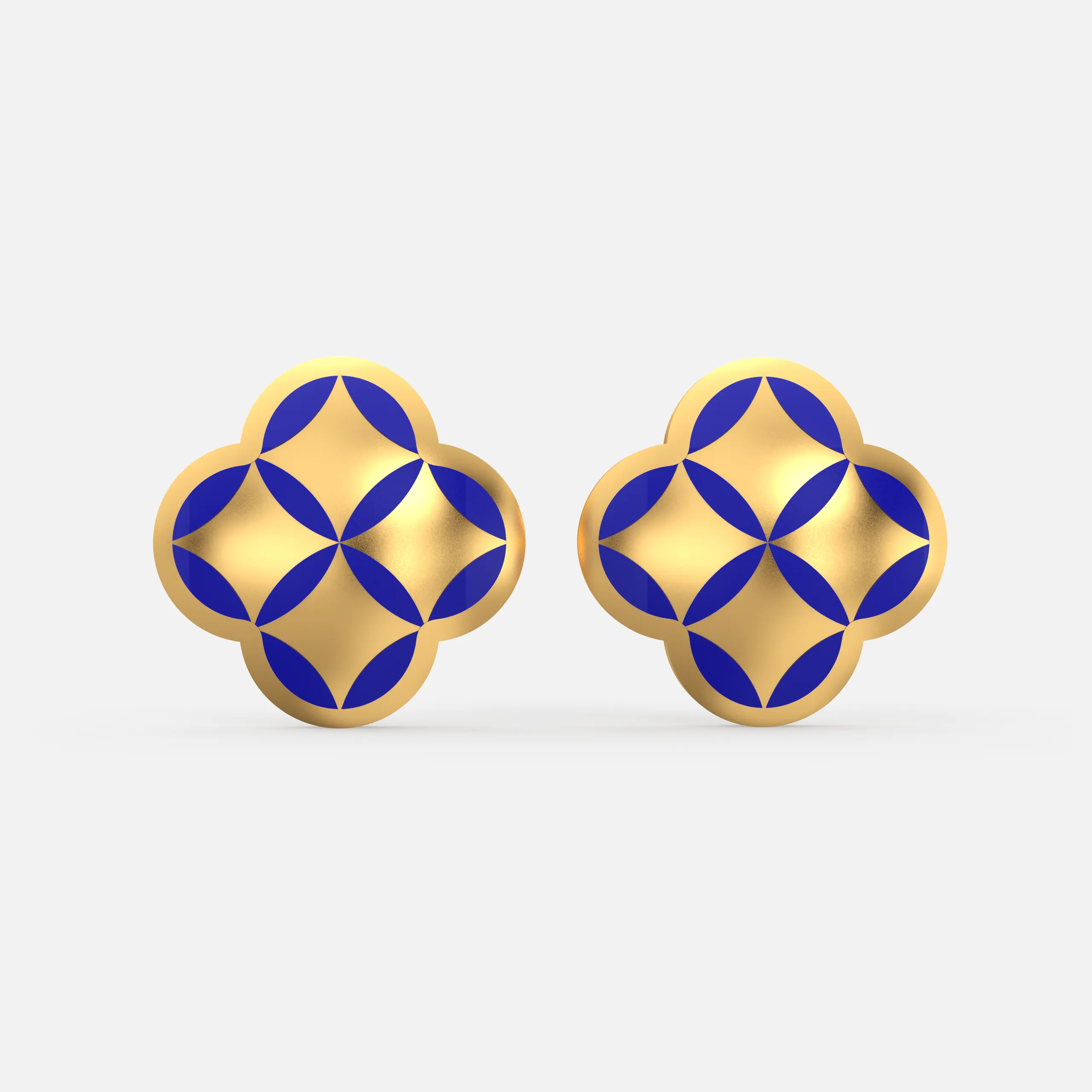 Orlune Clover Motif Earring