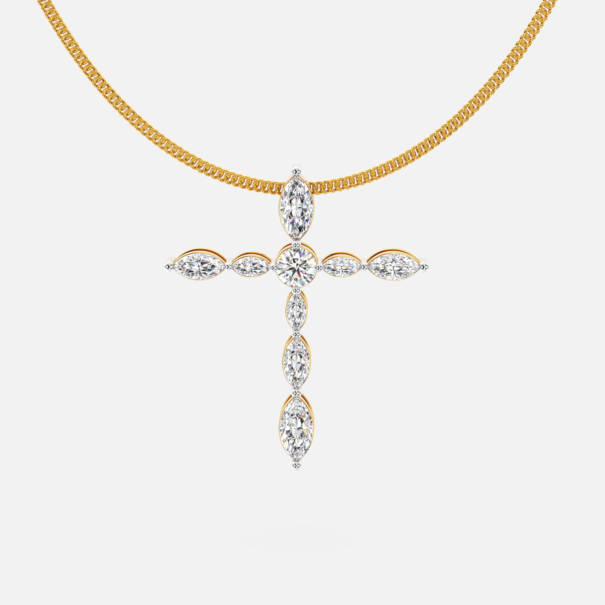 Faith Diamond Cross Pendant