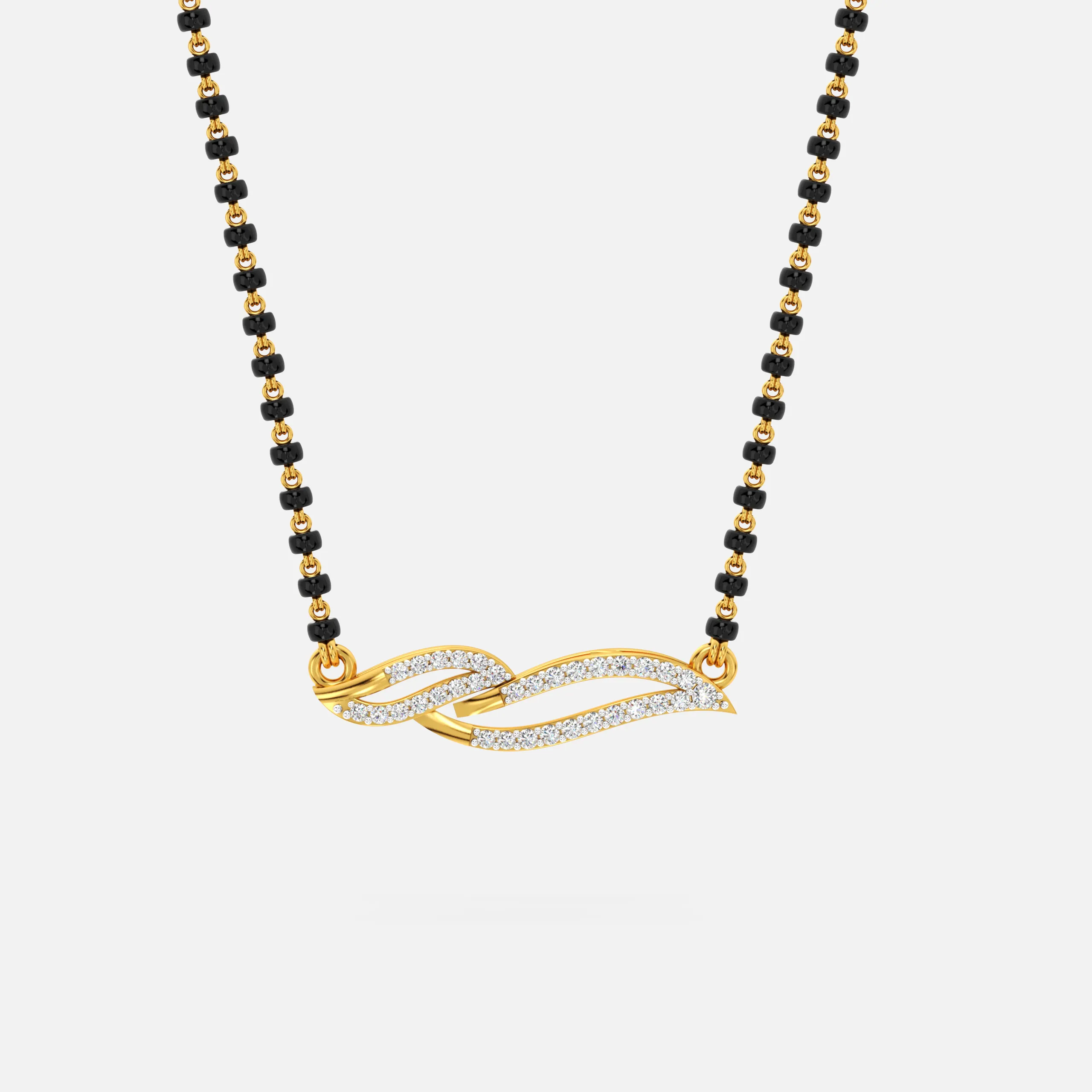 Infinity Flow Diamond Mangalsutra