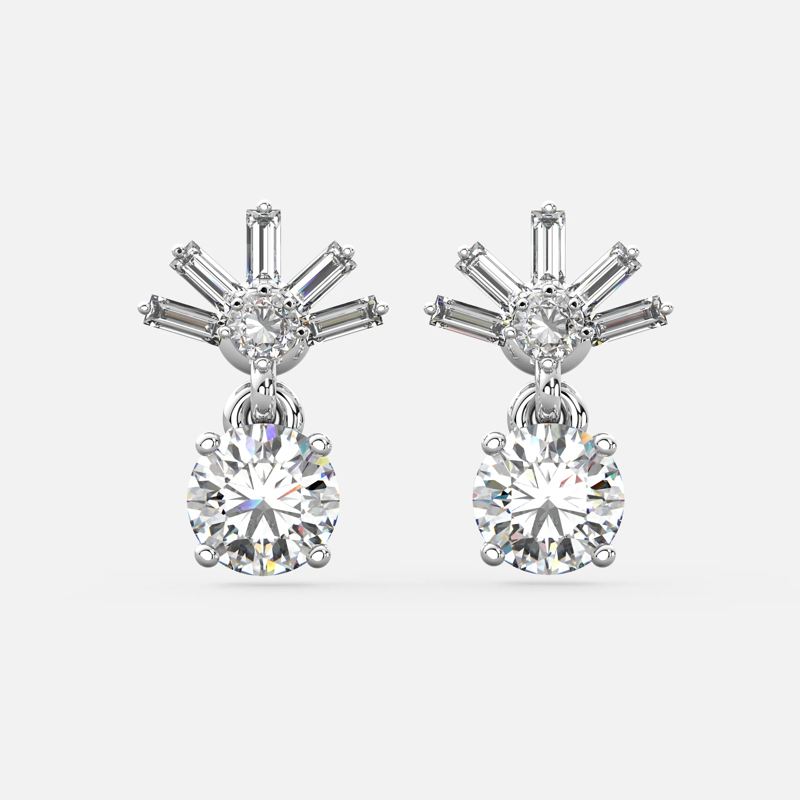 Celestial Radiance Diamond Earrings