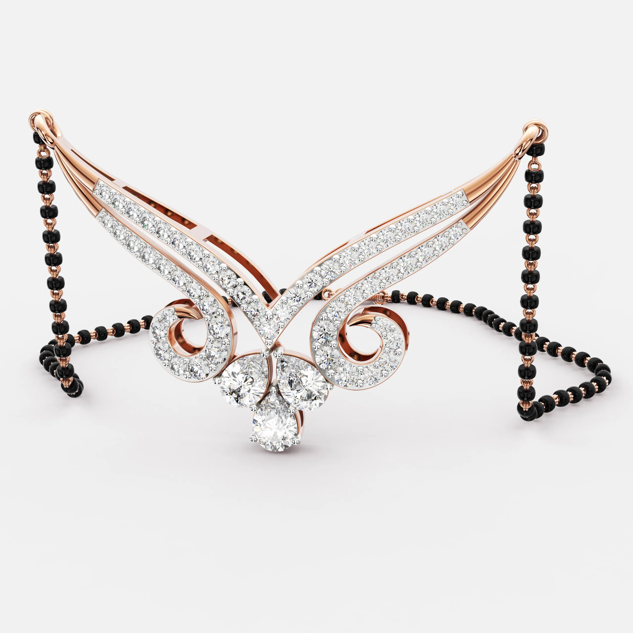 Swirl Aura Mangalsutra