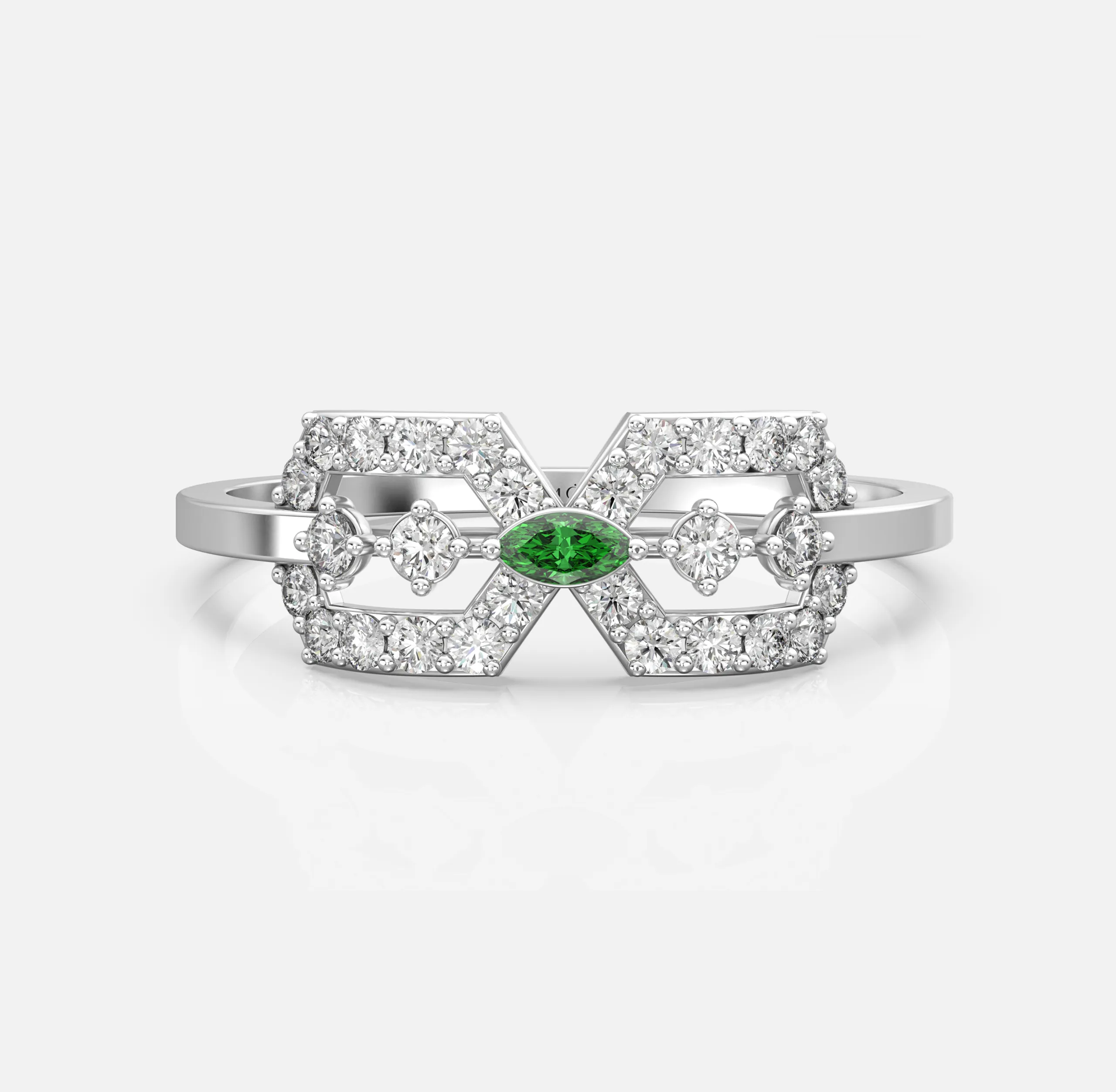 Celeste Link Diamond Ring