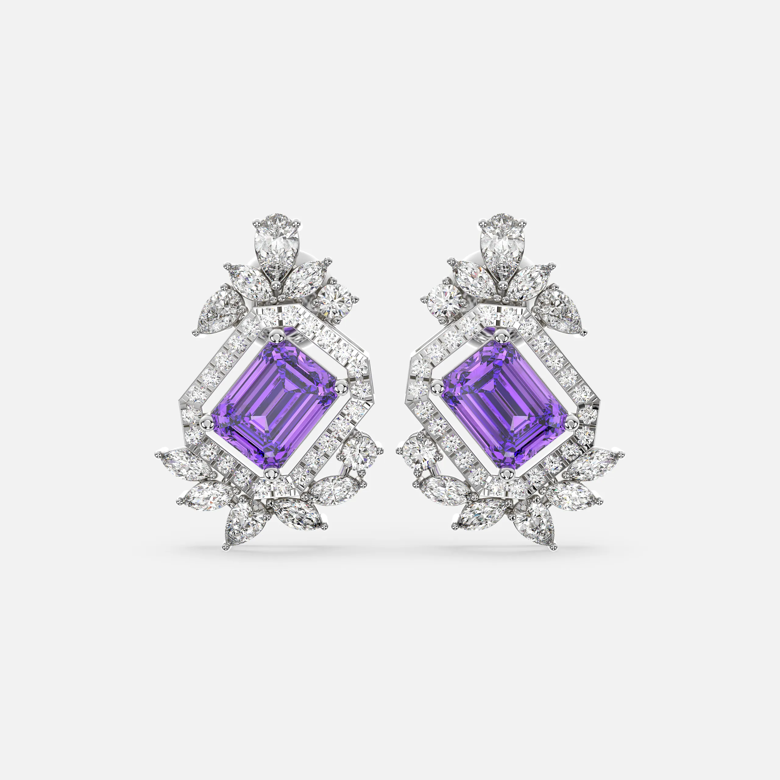 Regalia Spark Diamond Earrings