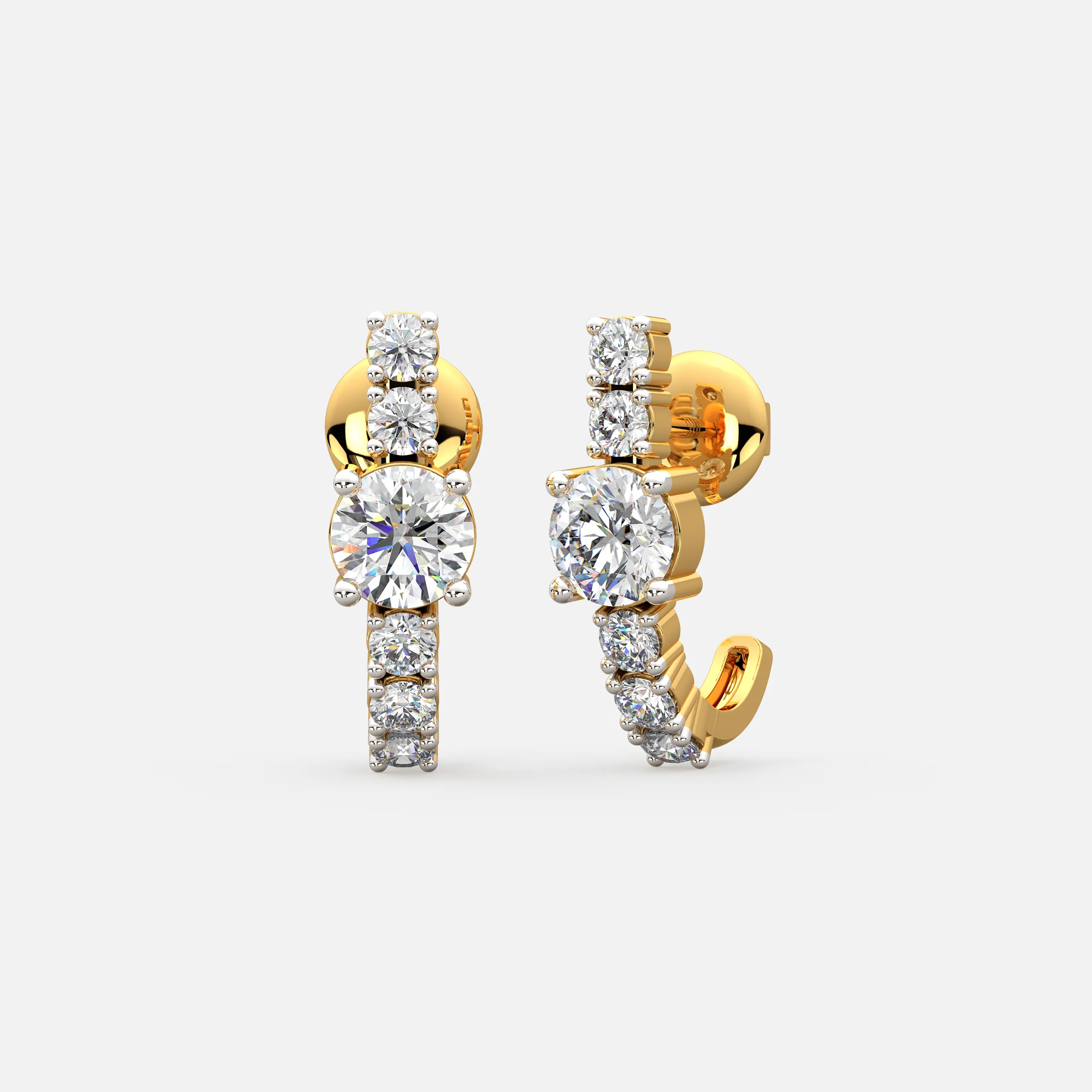 Linea Diamond Earrings
