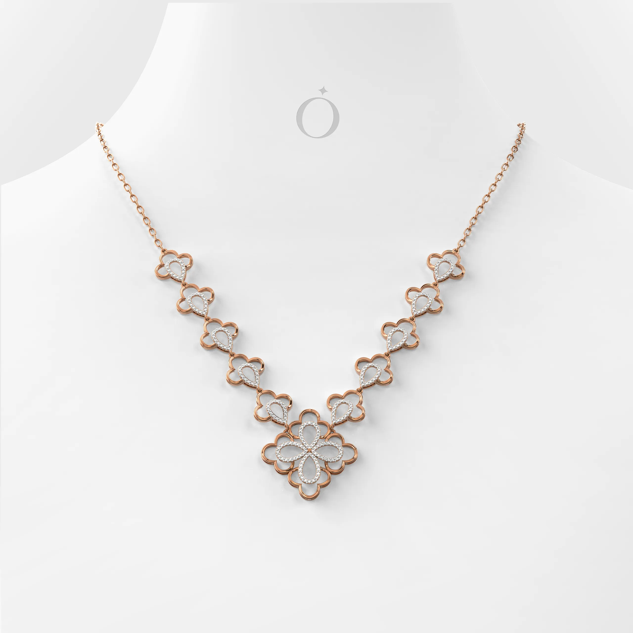 Fleuriva Diamond Necklace