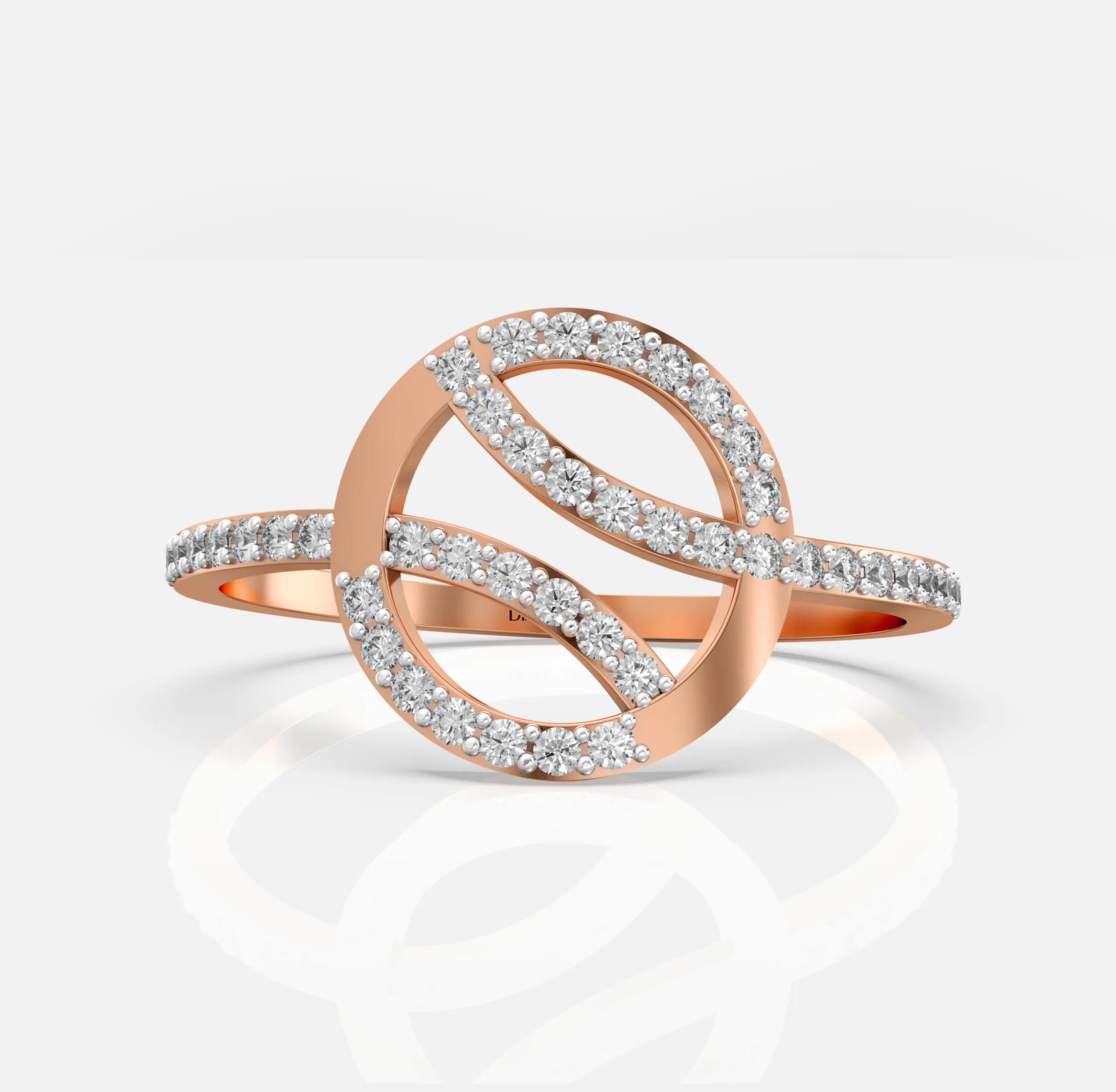 Celeste Twist Diamond Ring