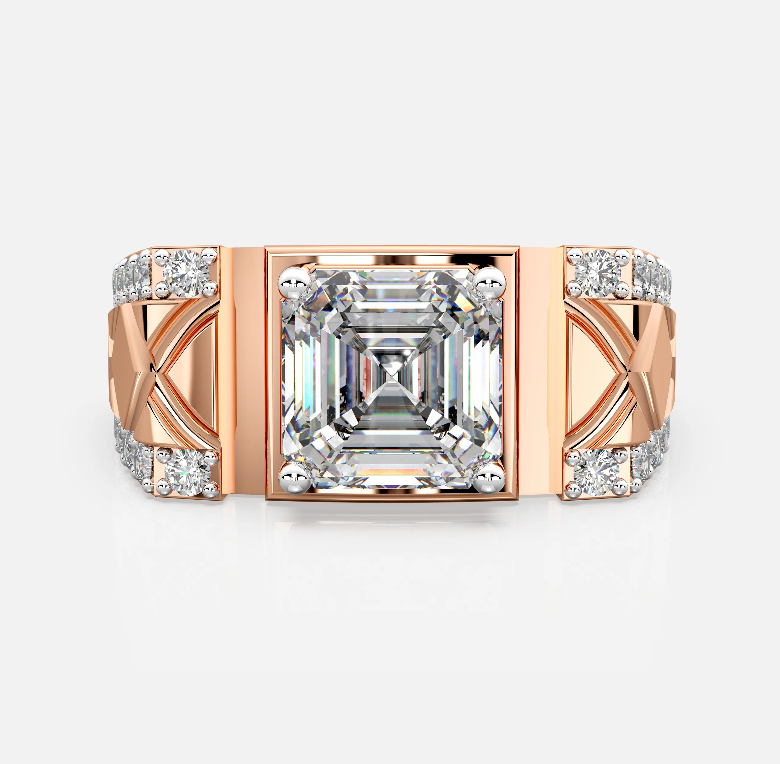 CrownSquare Men’s Ring