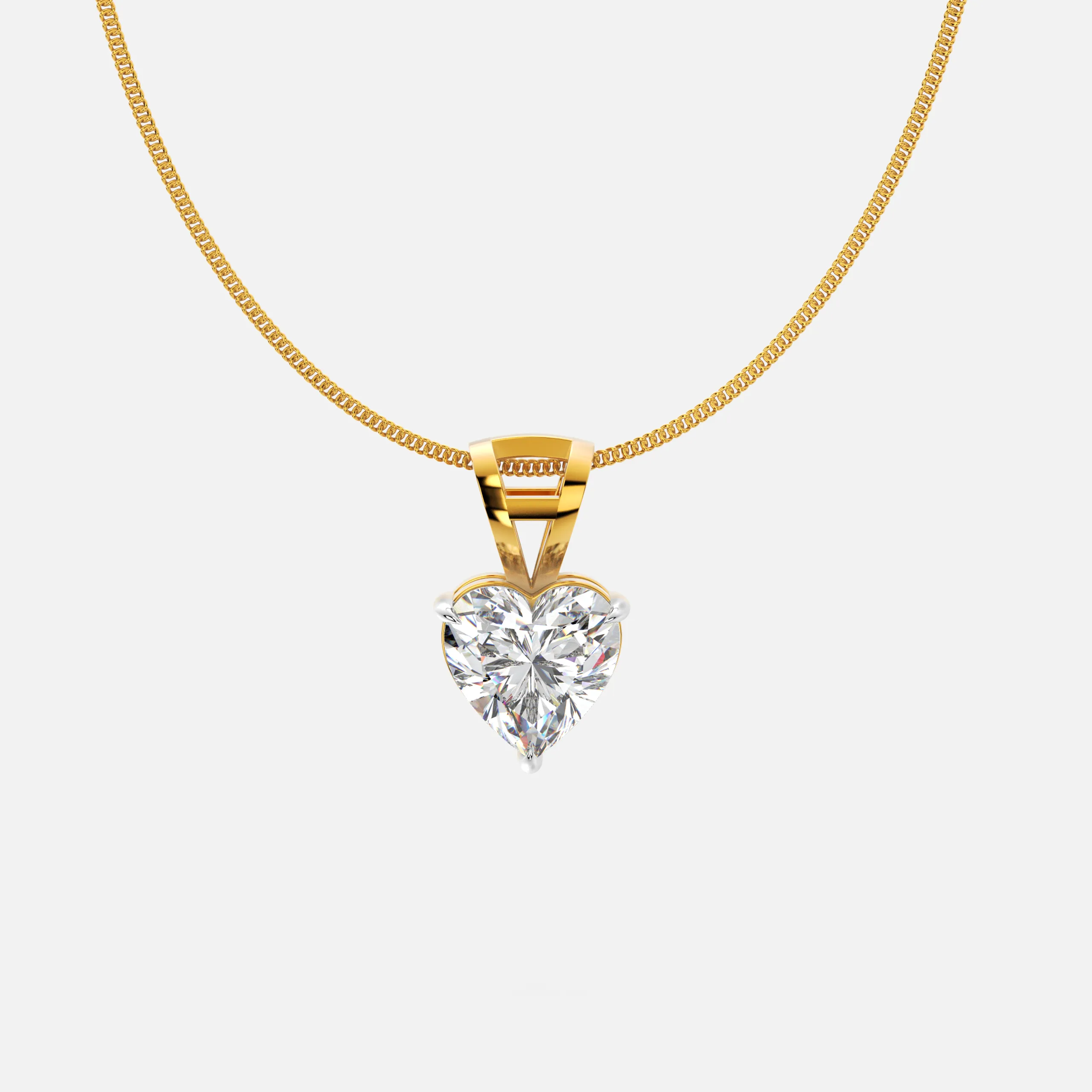 TrueLove Solitaire Pendant