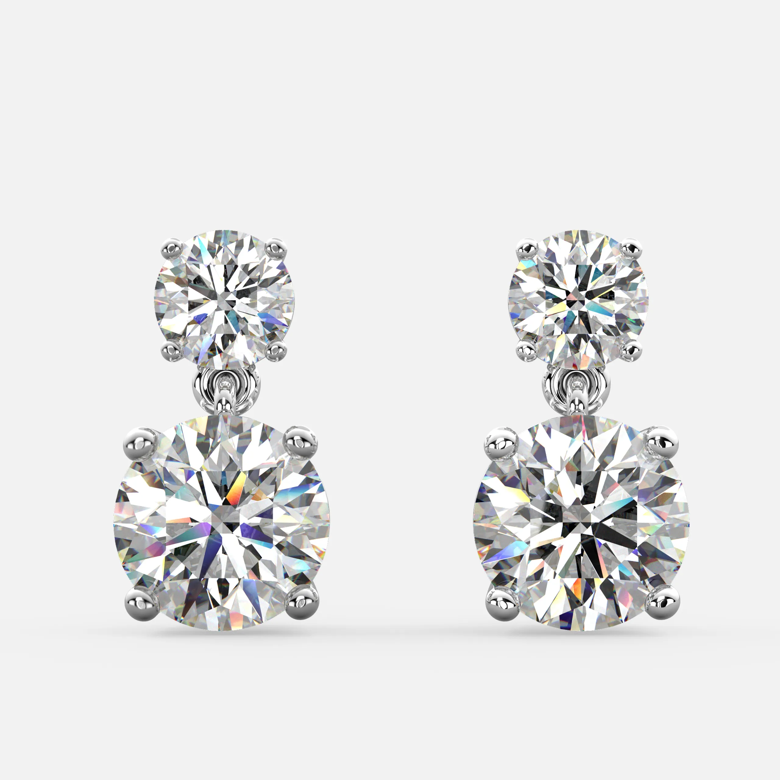Aurora Dual Spark Earrings