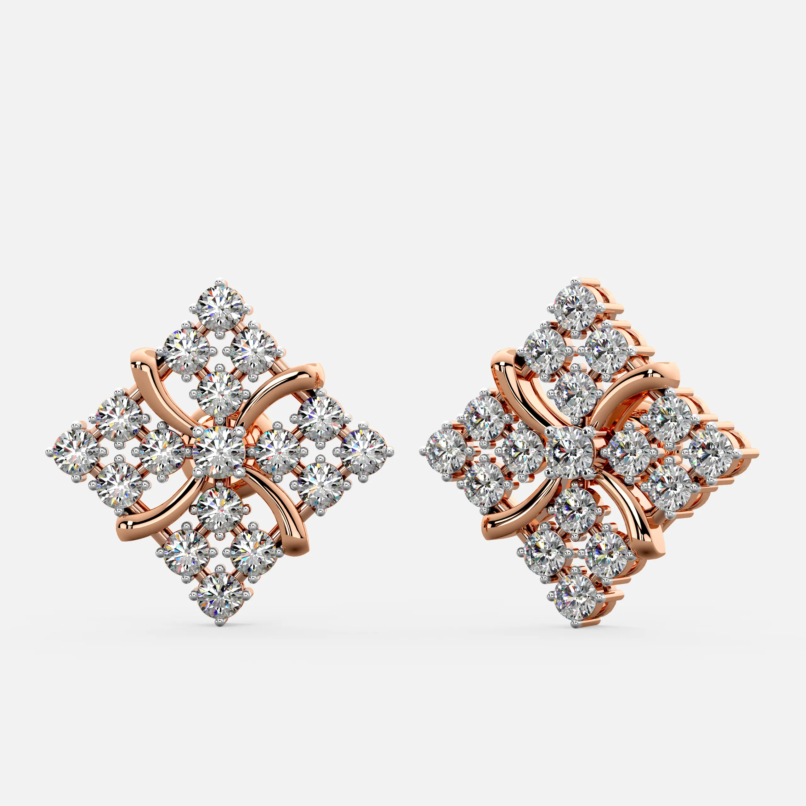 Eternal Blossom Diamond Earrings