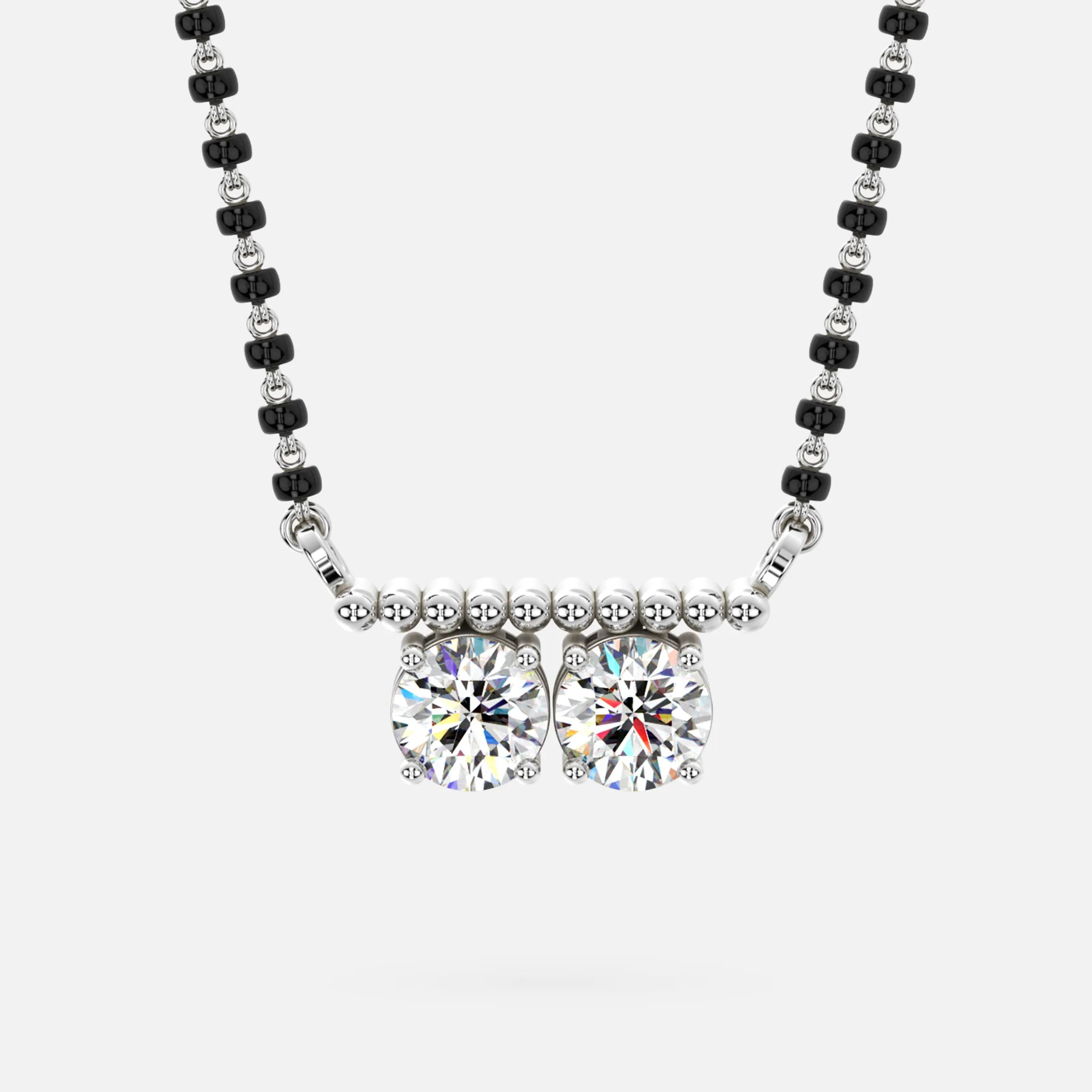 Twin Radiance Diamond Mangalsutra