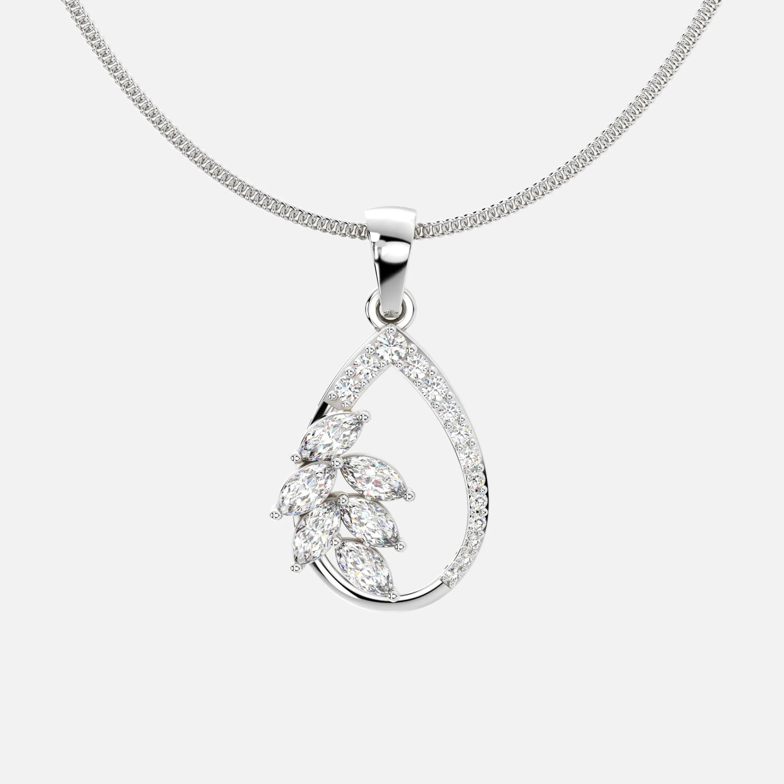 Aurora Teardrop Pendant