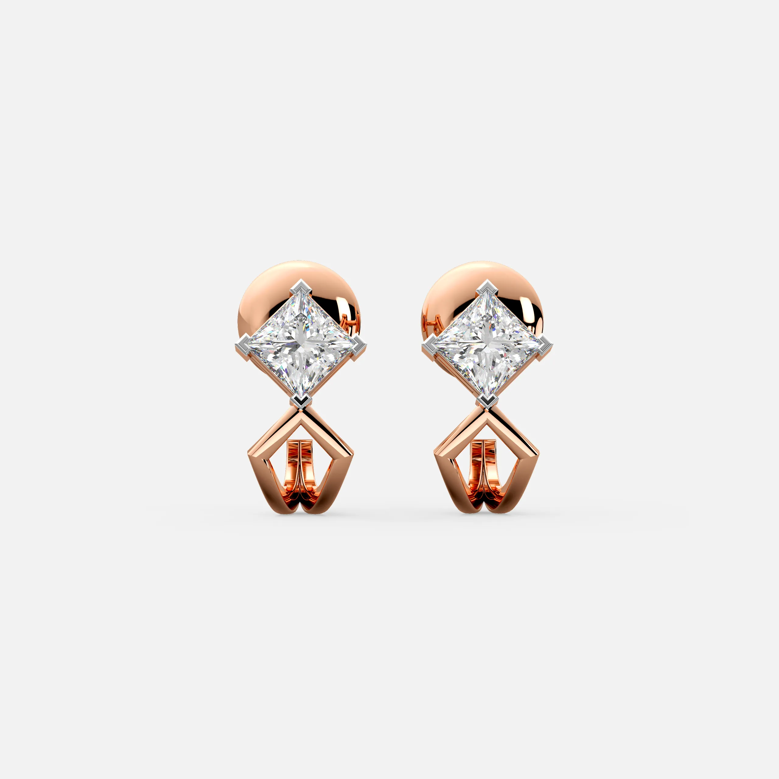 Crown Spark Diamond Studs