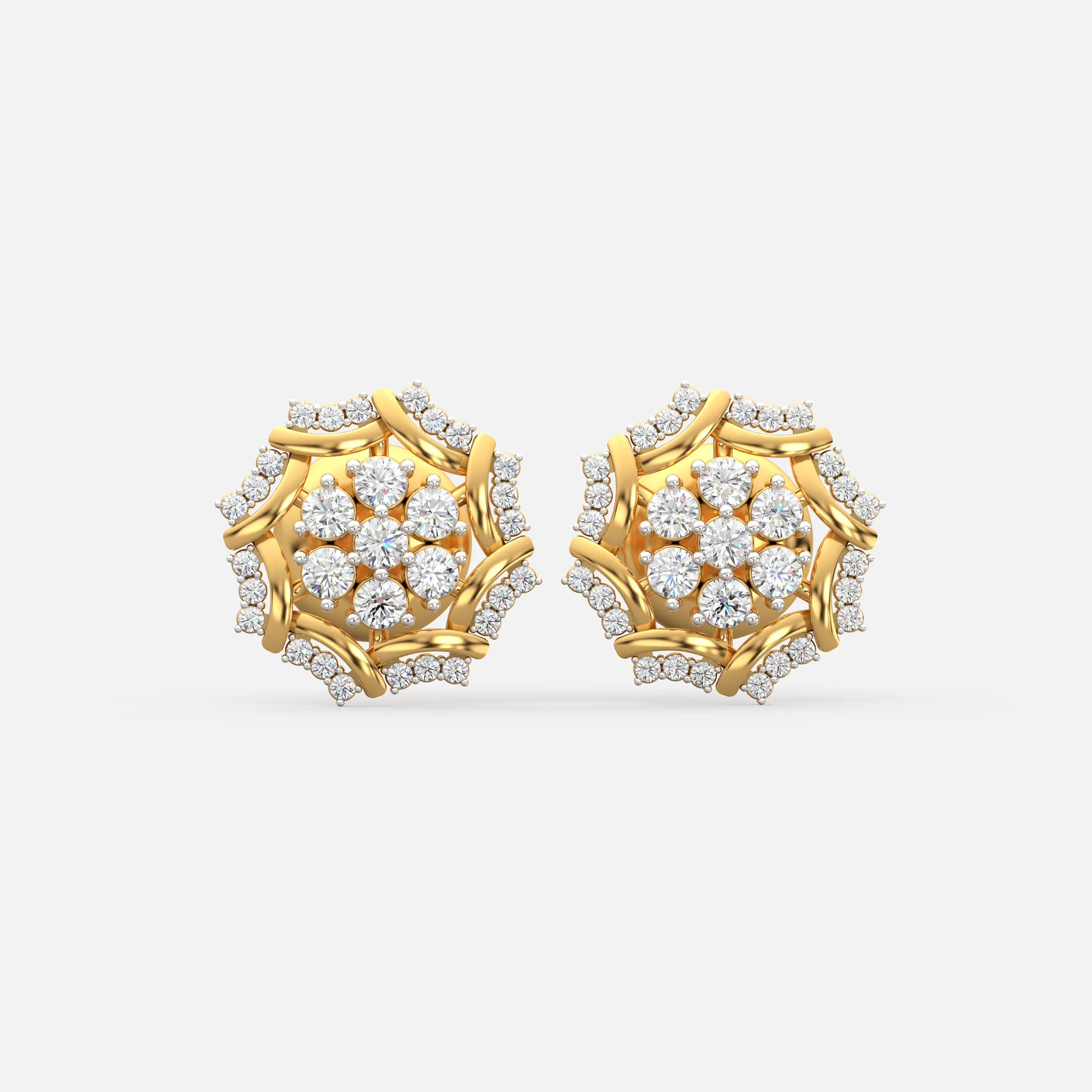 Celestial Cluster Studs