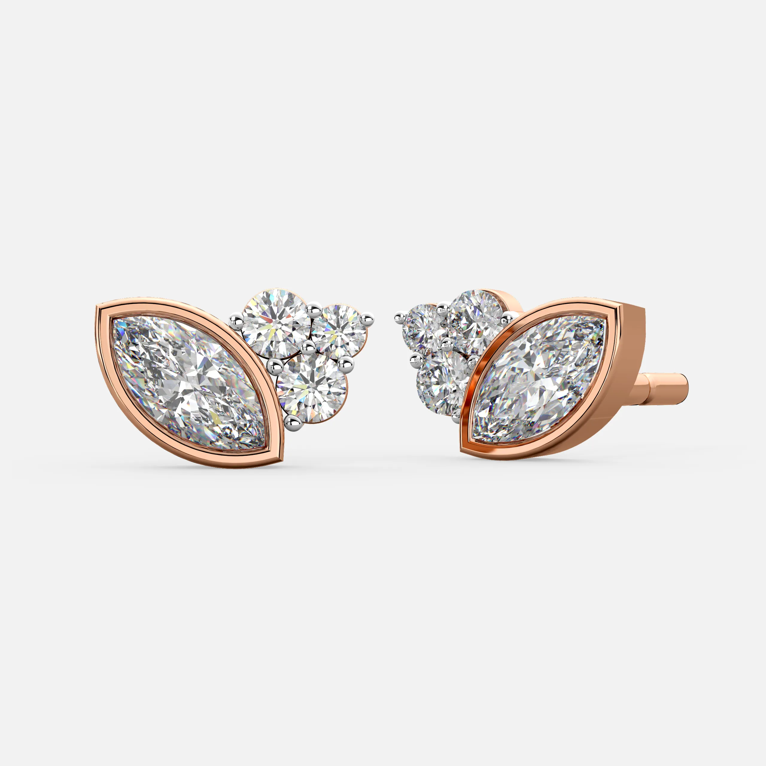 Radiant Leaf Studs
