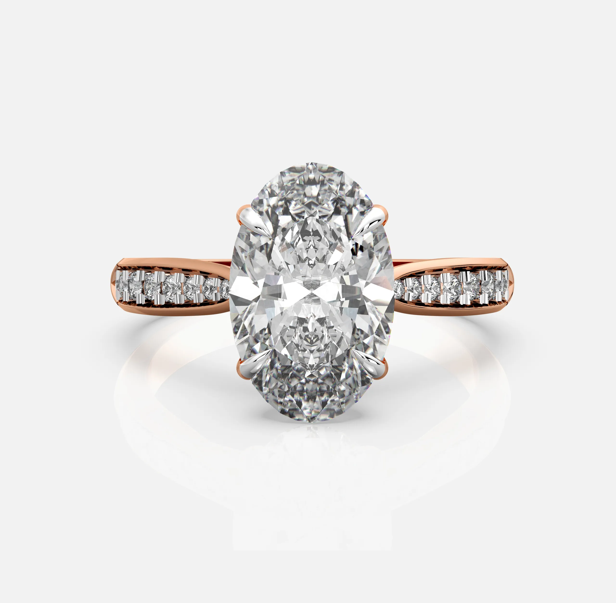 Eternal Oval Diamond Ring