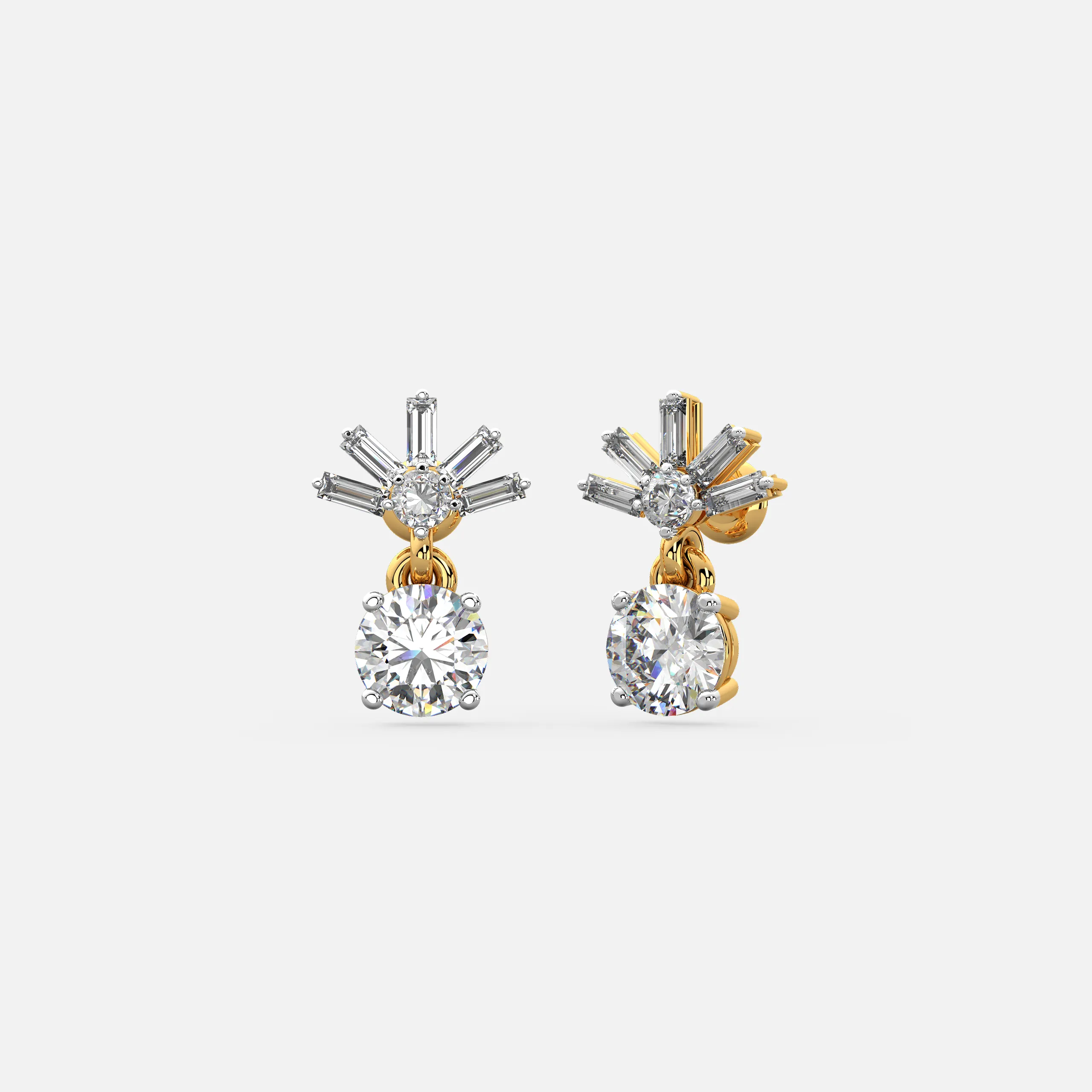 Celestial Radiance Diamond Earrings