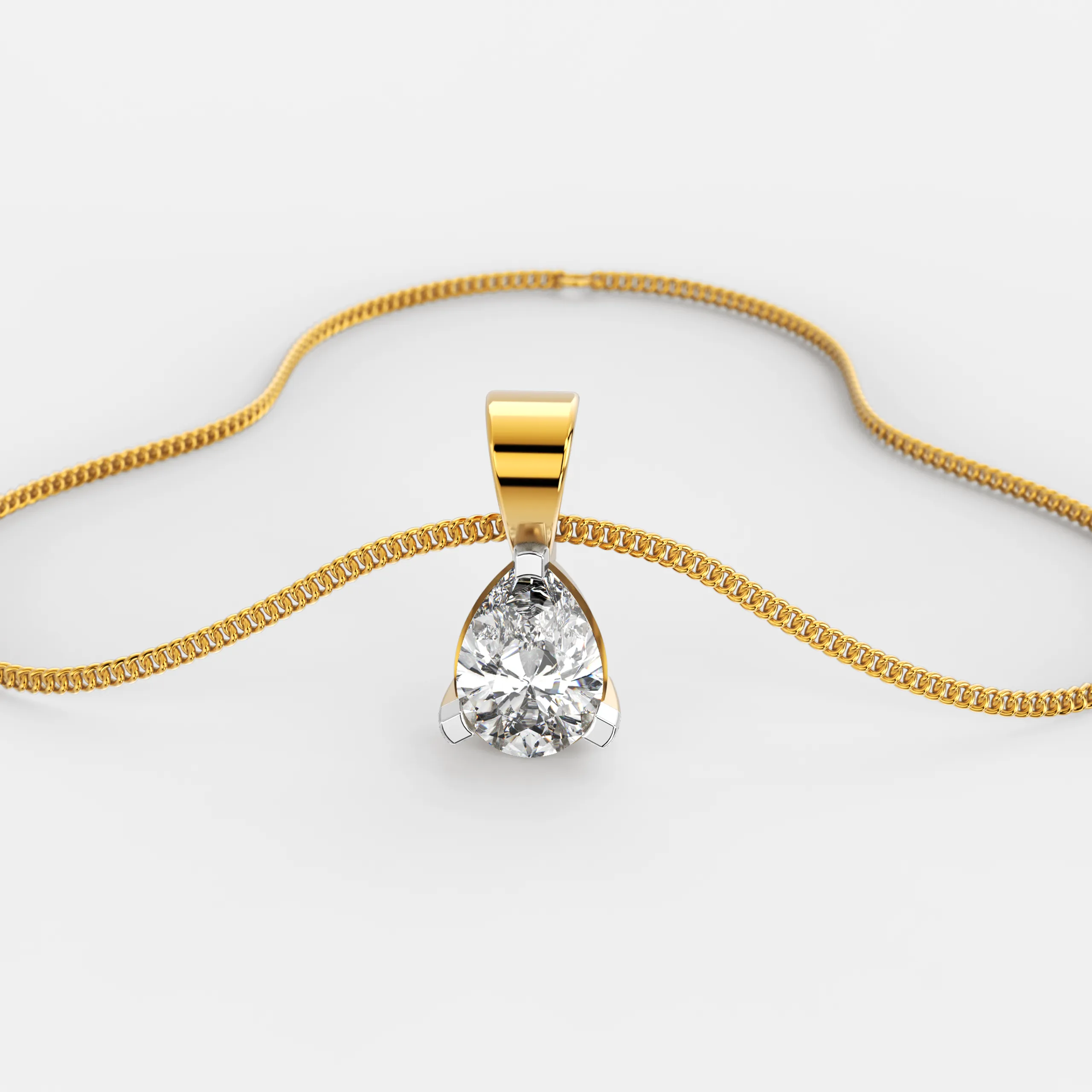 Seren Pear Pendant