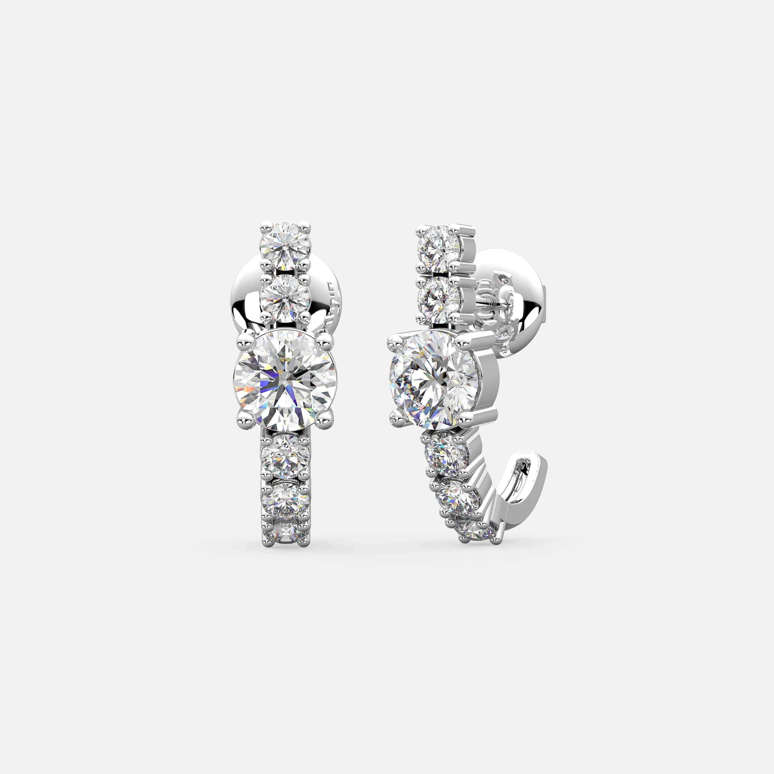 Linea Diamond Earrings